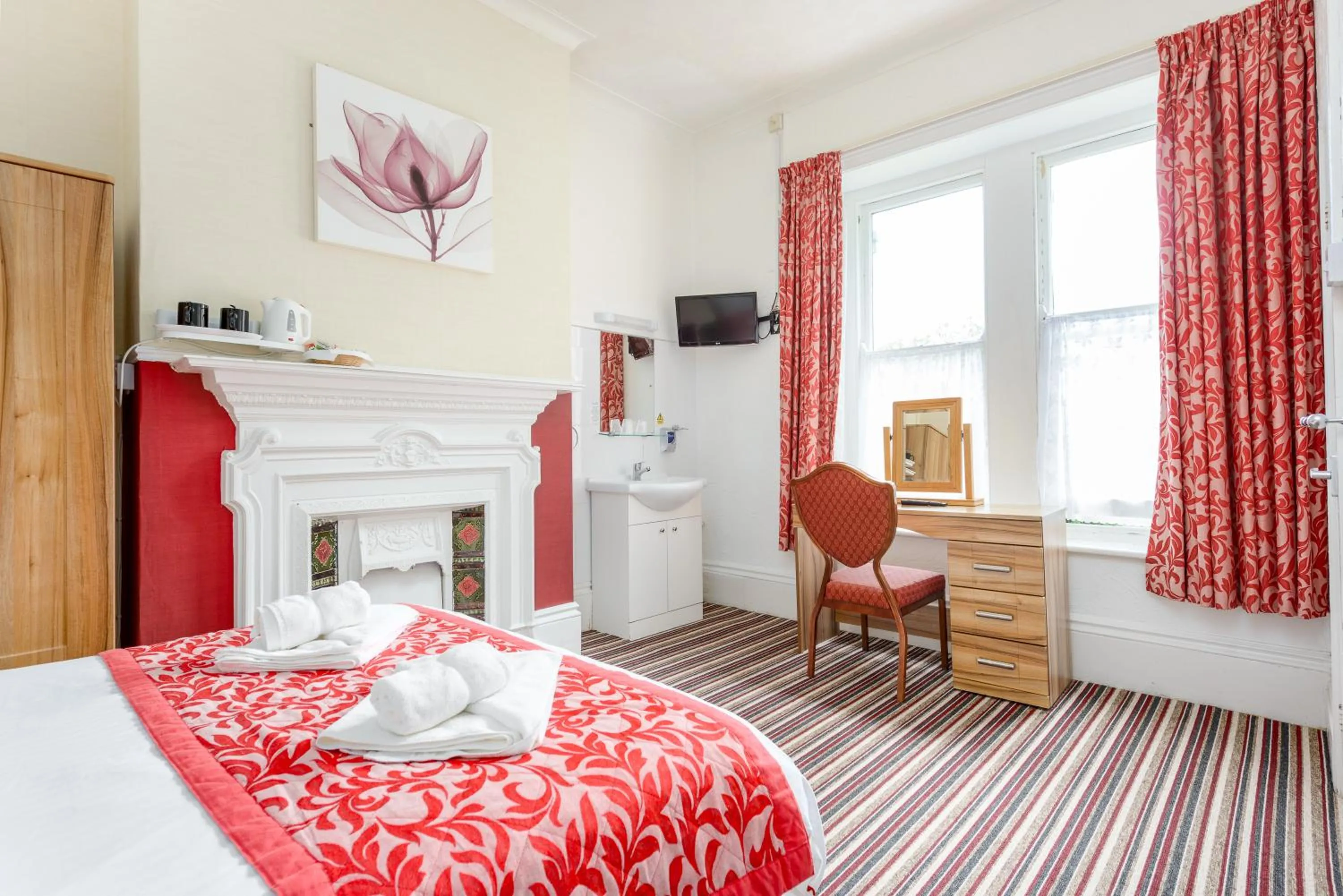 Bed in Daish's Hotel