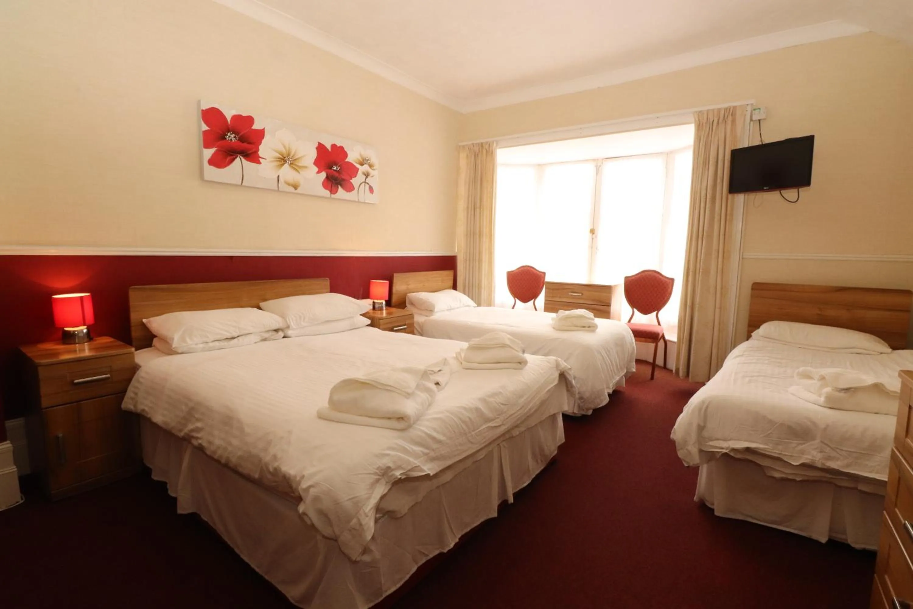 Bed in Daish's Hotel