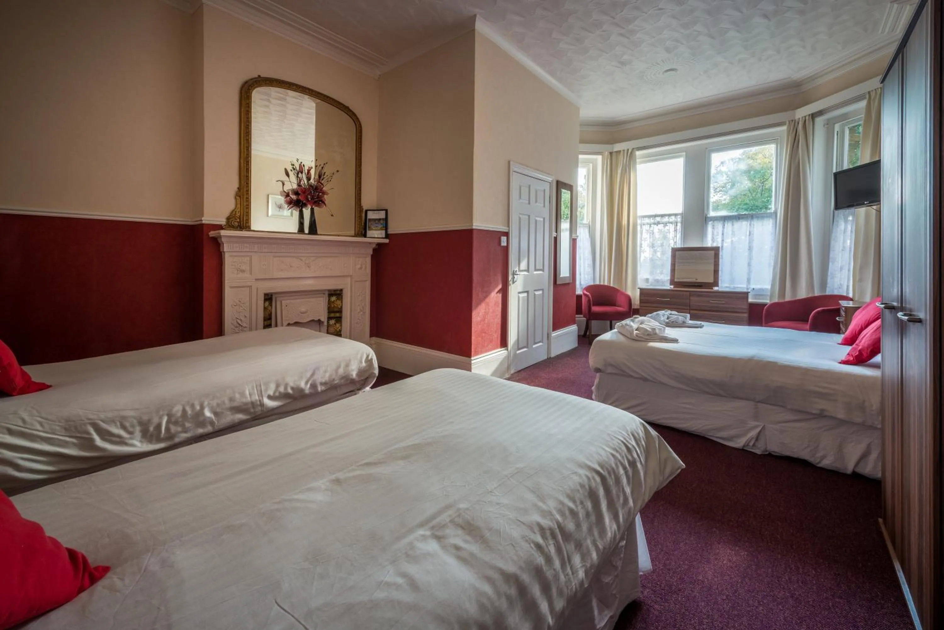 Bed in Daish's Hotel