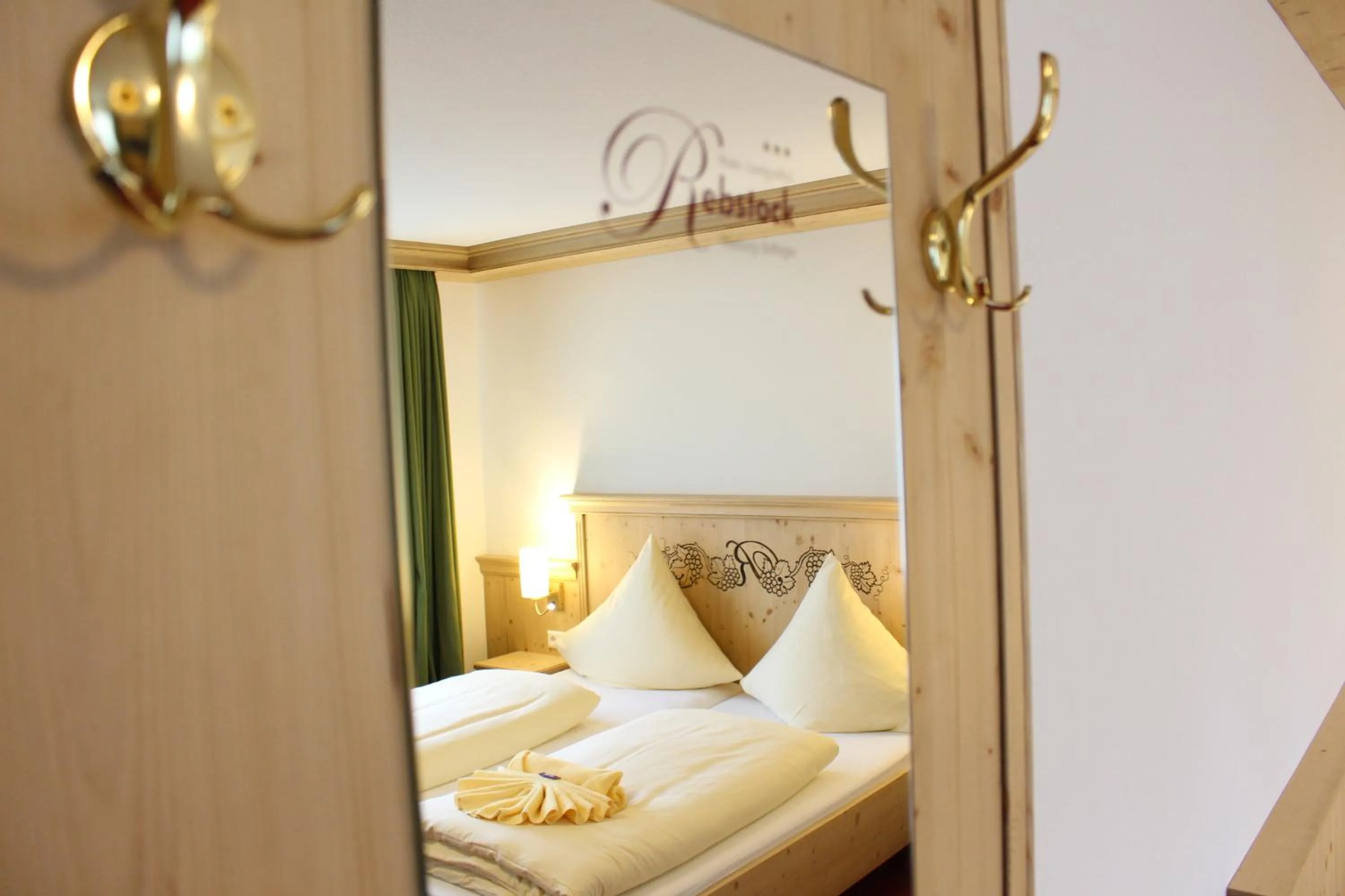 Decorative detail, Bed in Hotel - Landgasthof Rebstock