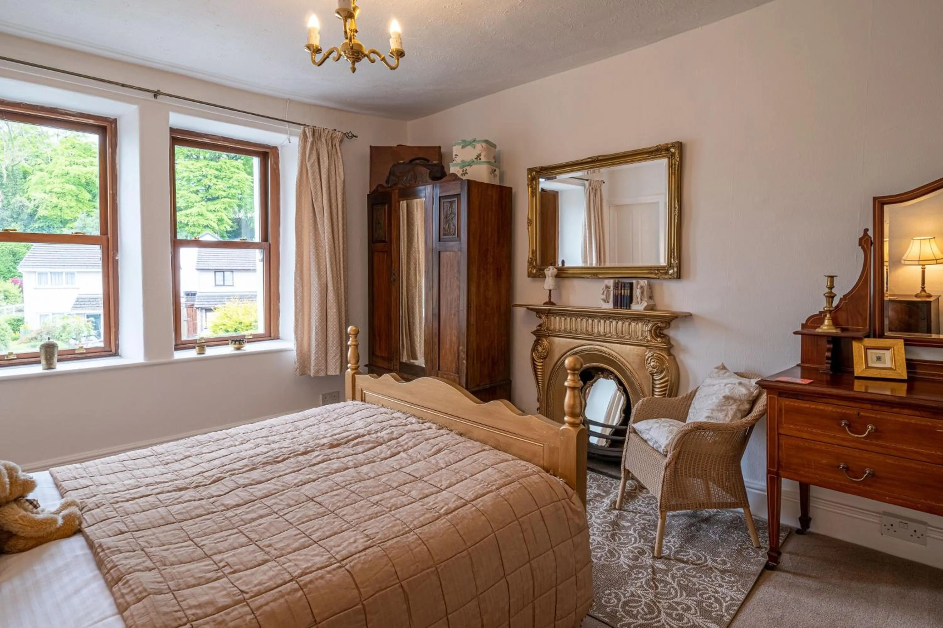 Property building, Bed in The Old Post Office
