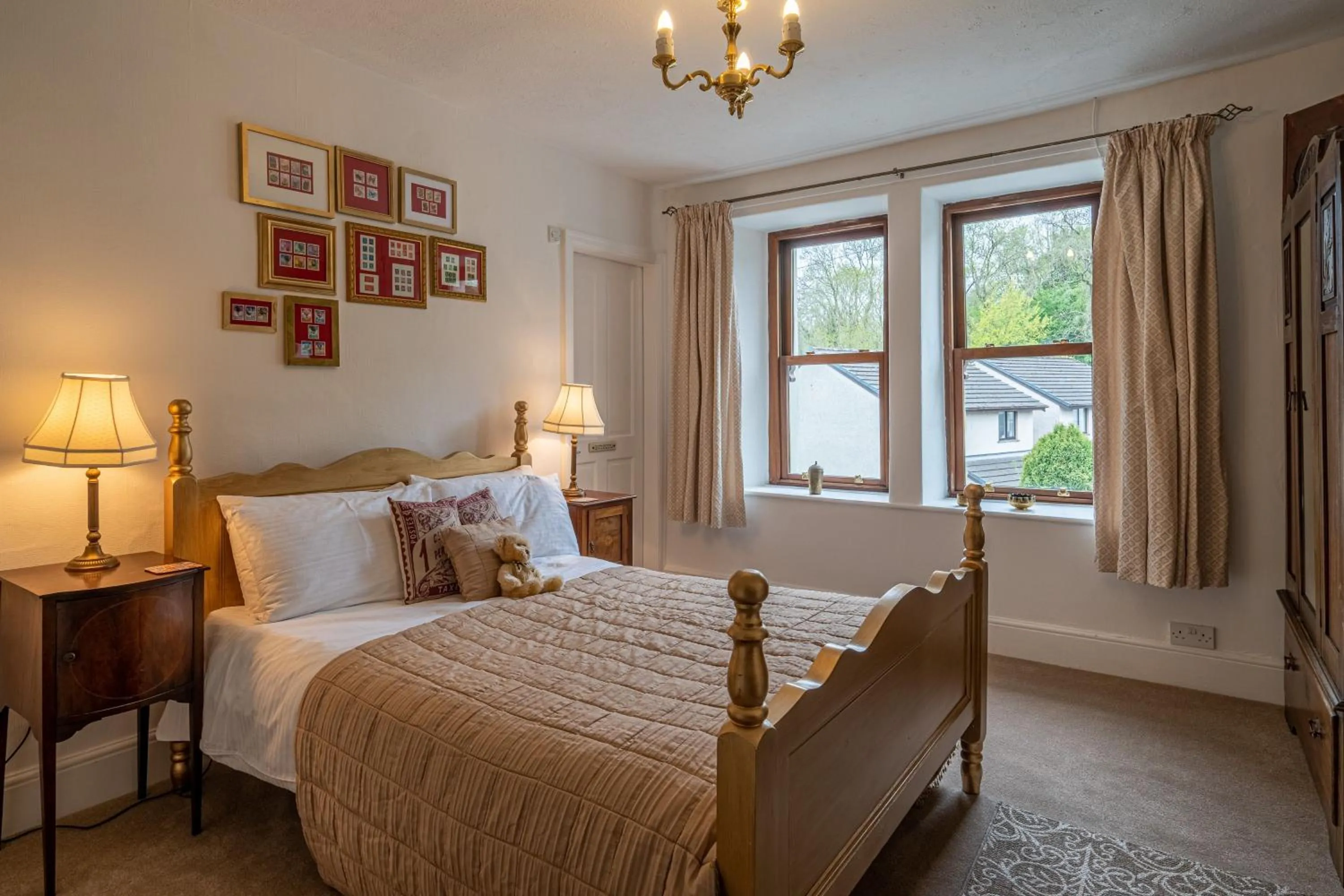 Property building, Bed in The Old Post Office