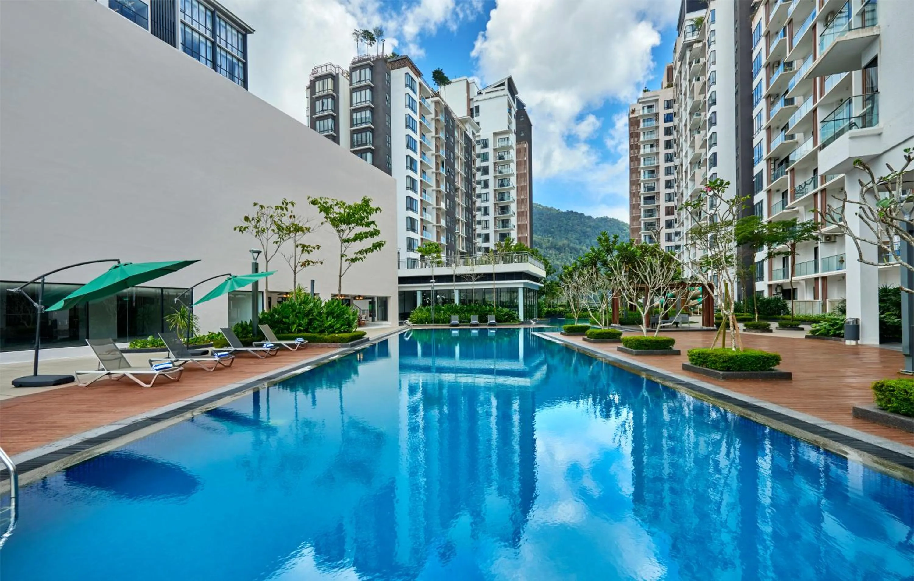 Swimming pool in Urban Cottage@Midhill Genting Highlands (Free Wi-Fi)