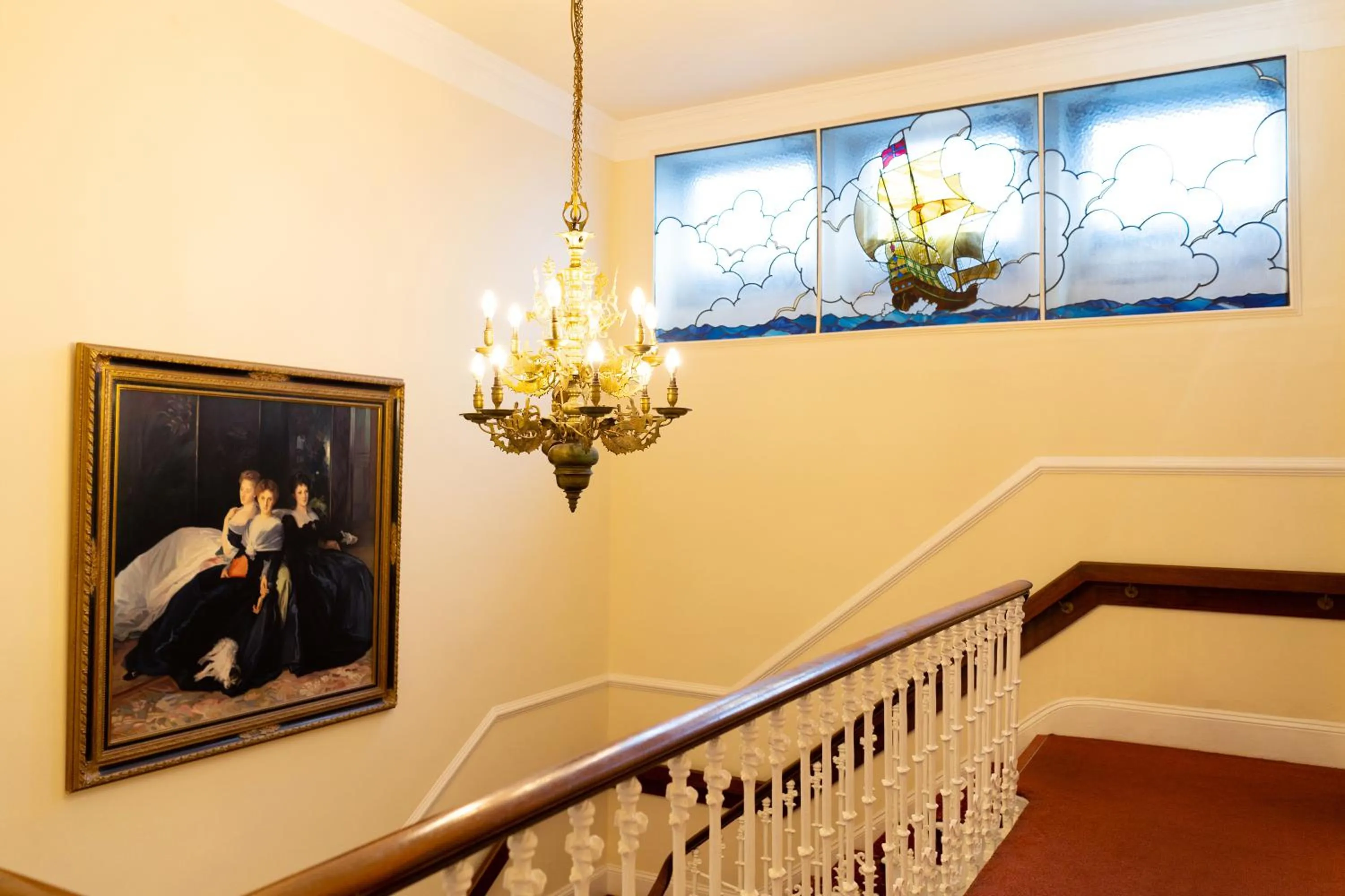 Decorative detail in Devonshire Hotel