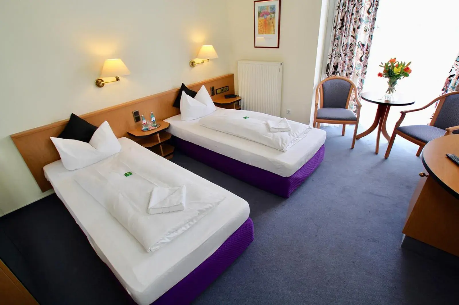 Twin Room in Hotel Garni Am Schäfersberg Twin Room in Hotel Garni Am Schäfersberg