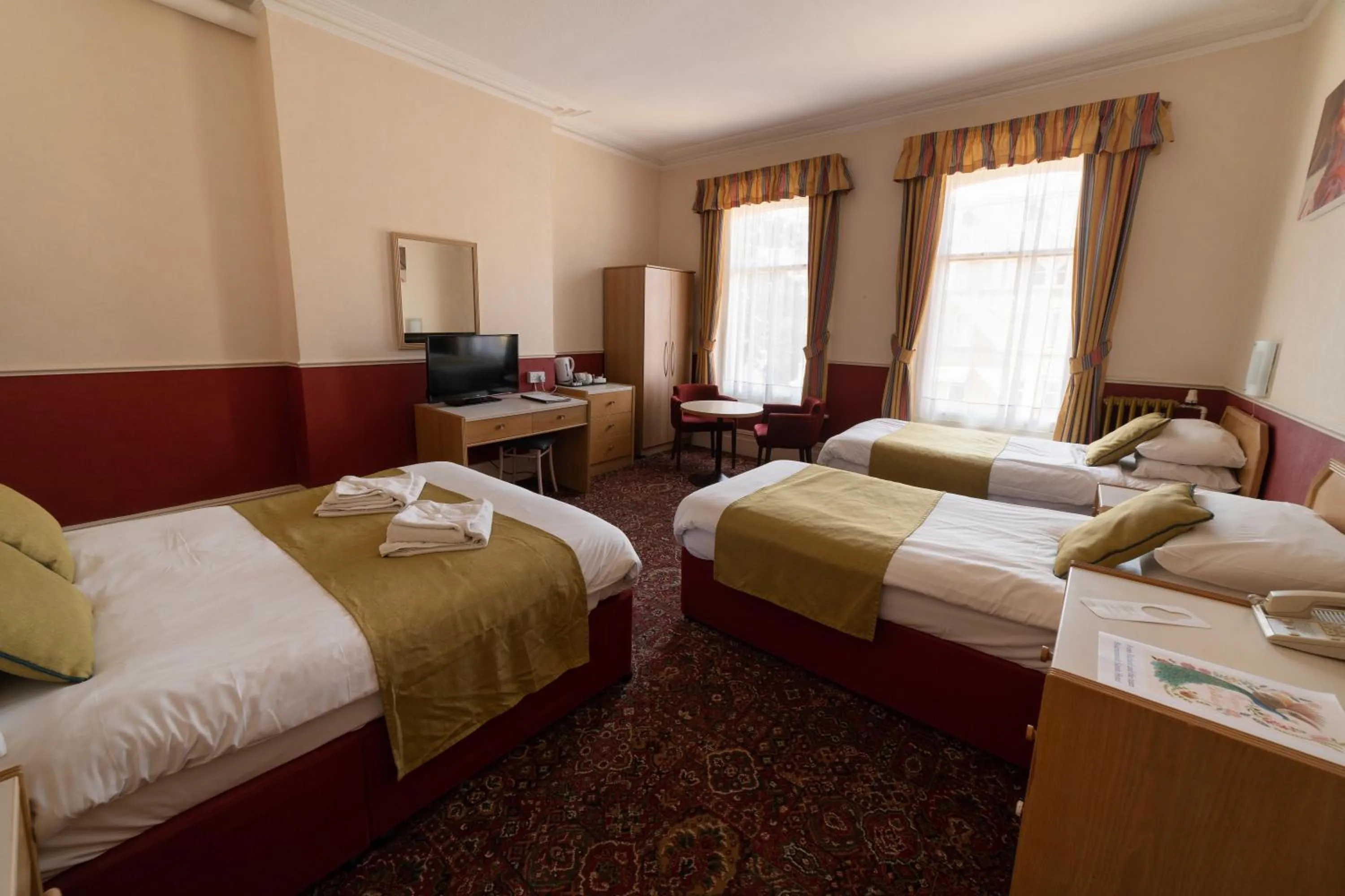 Photo of the whole room, Bed in Bournemouth Sands Hotel