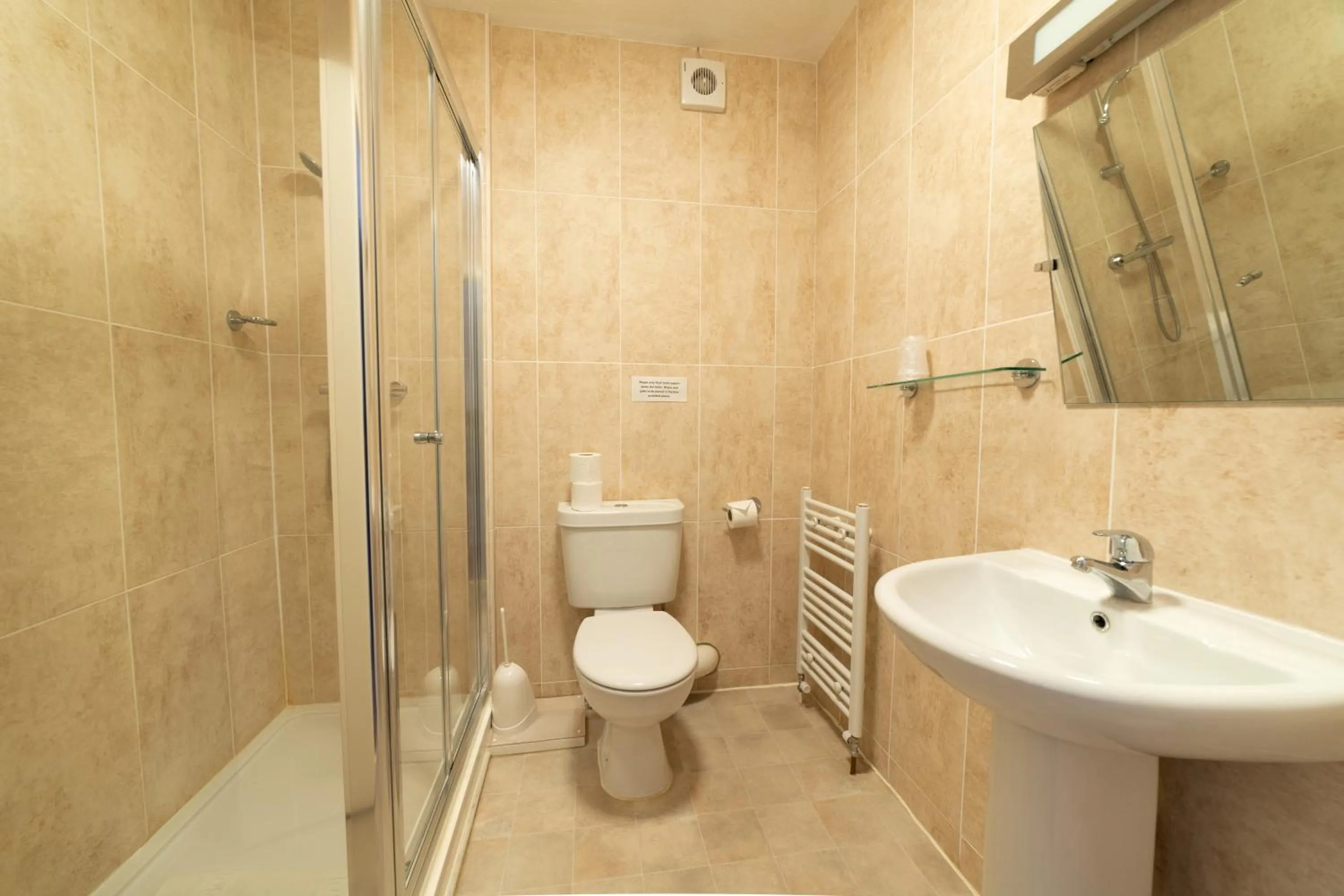 Bathroom in Bournemouth Sands Hotel