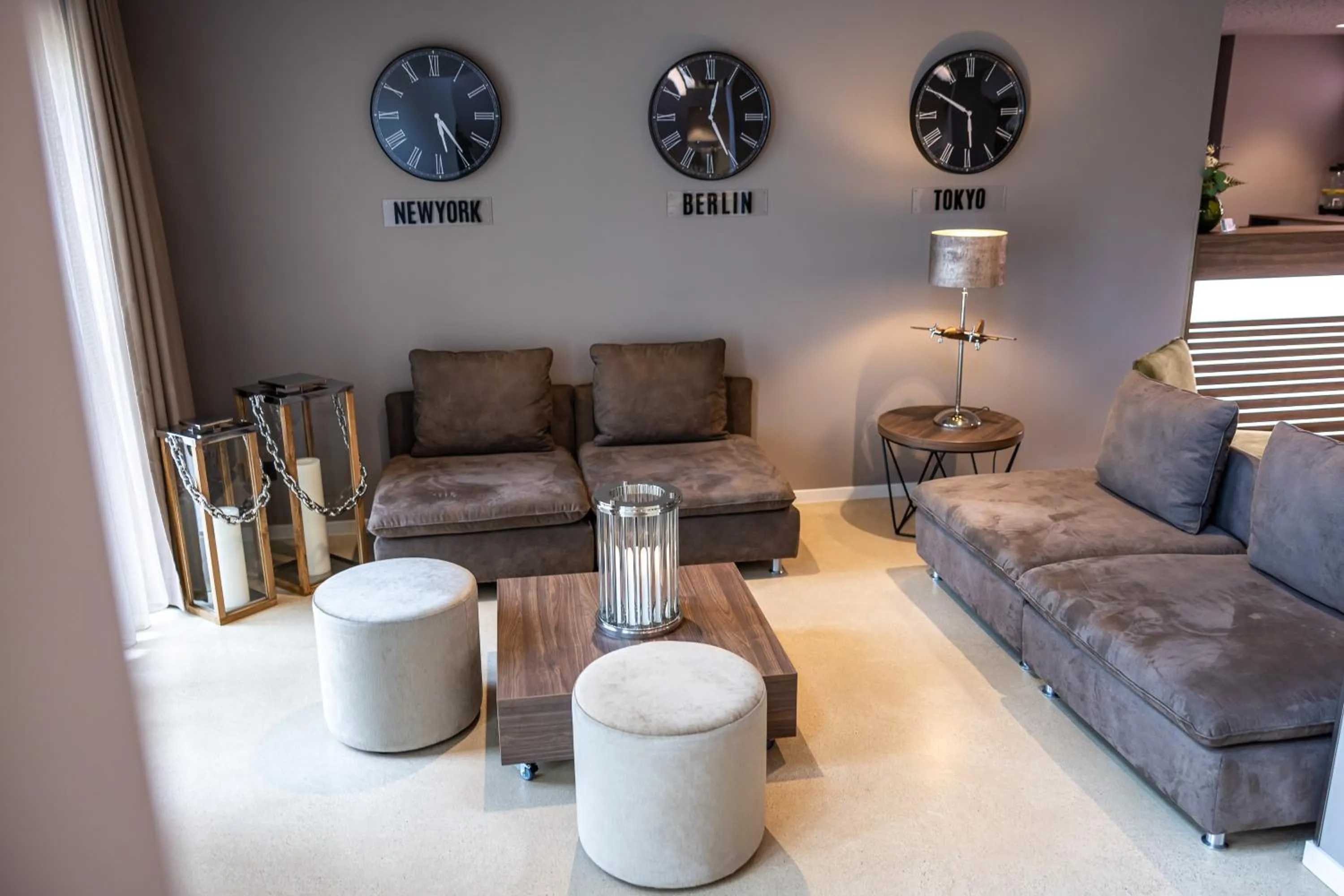 Seating area in Platzhirsch Living