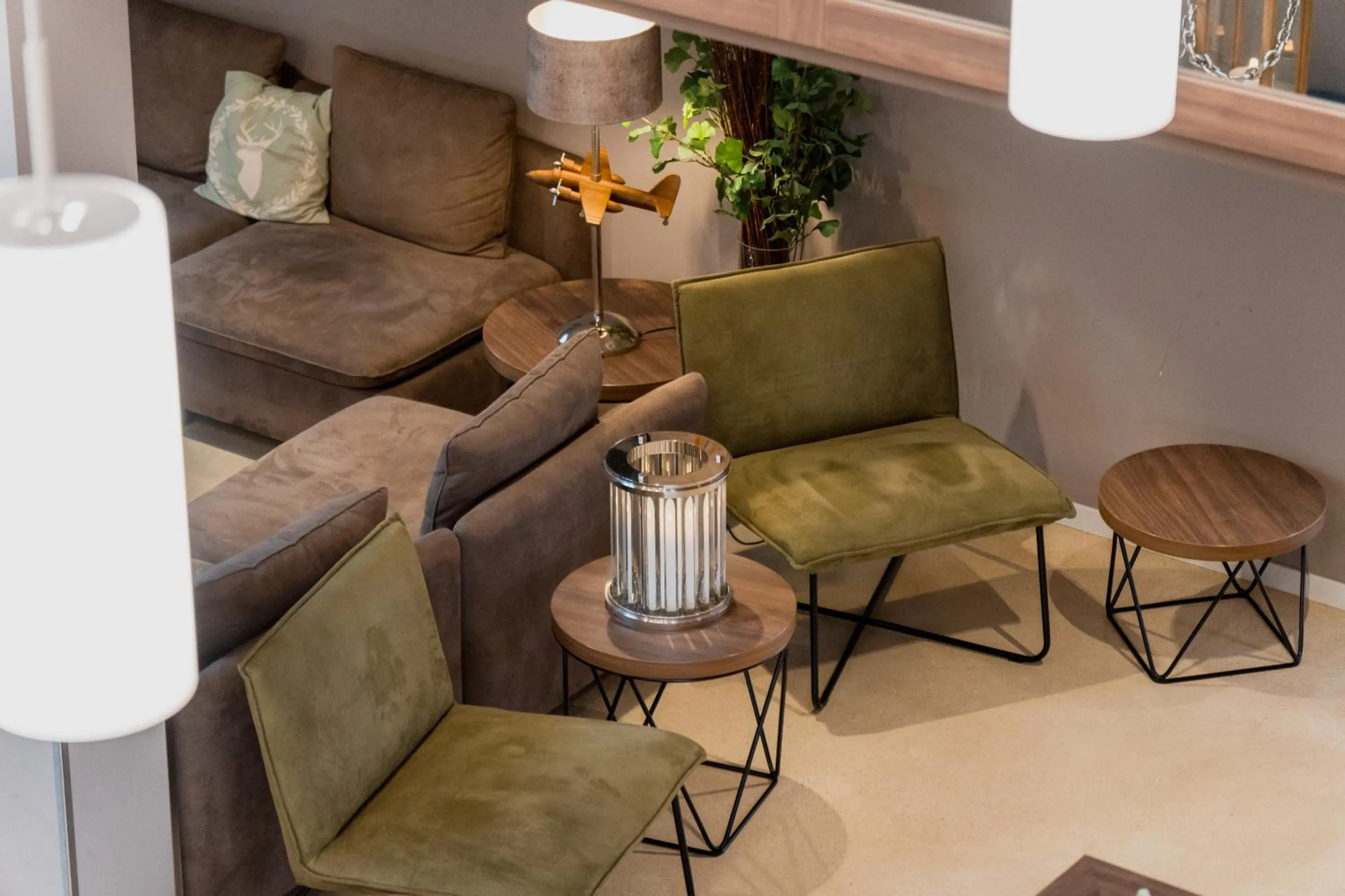 Lobby or reception in Platzhirsch Living