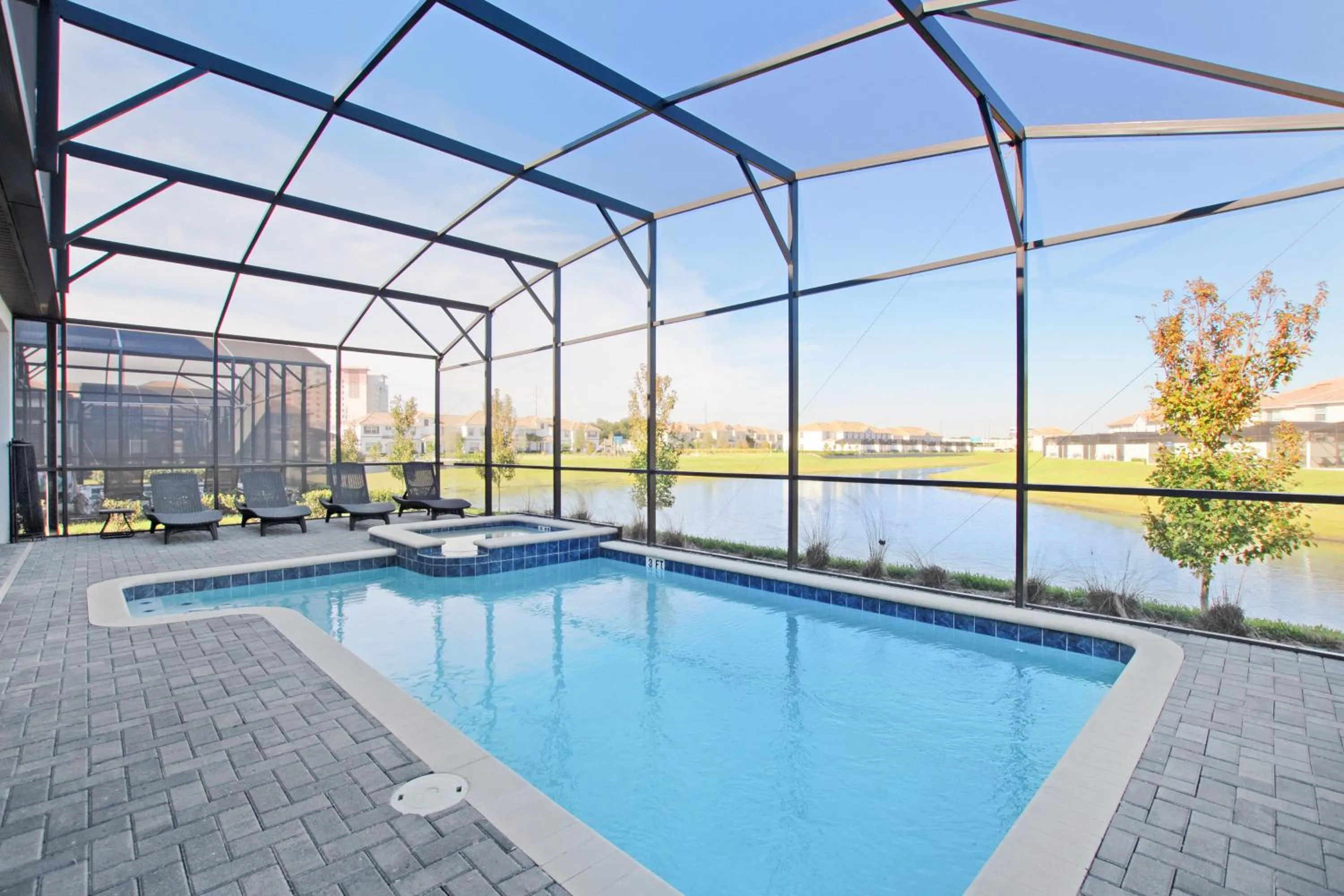 Private PoolSpa GameRoom near WDW Sleeps 25