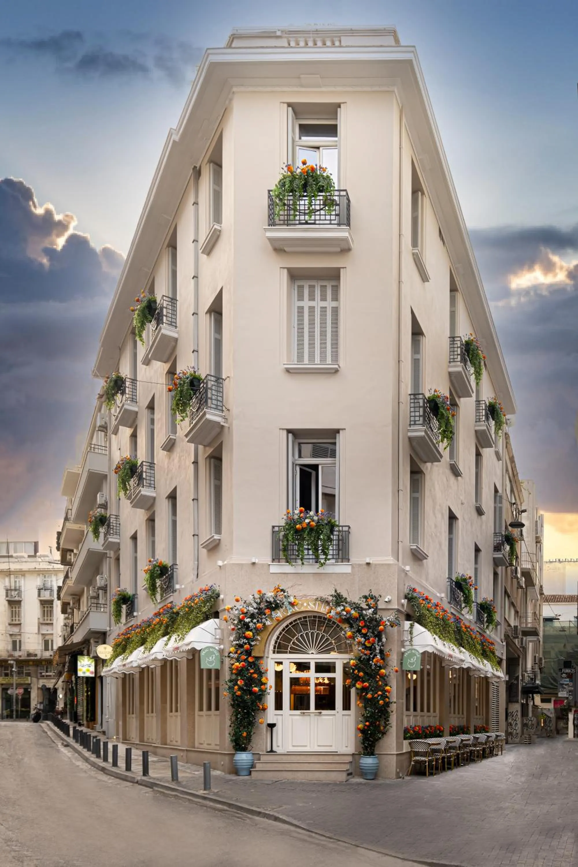 Property building in Belle Epoque Suites