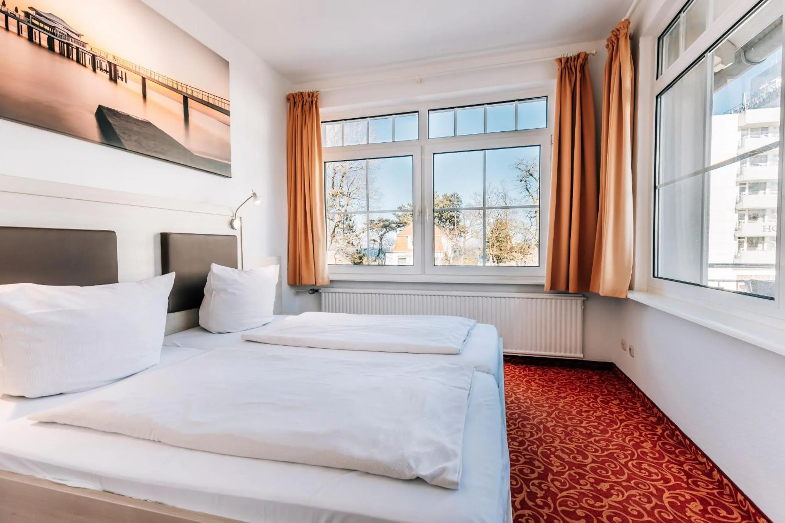 Bed in Hotel Gorch Fock