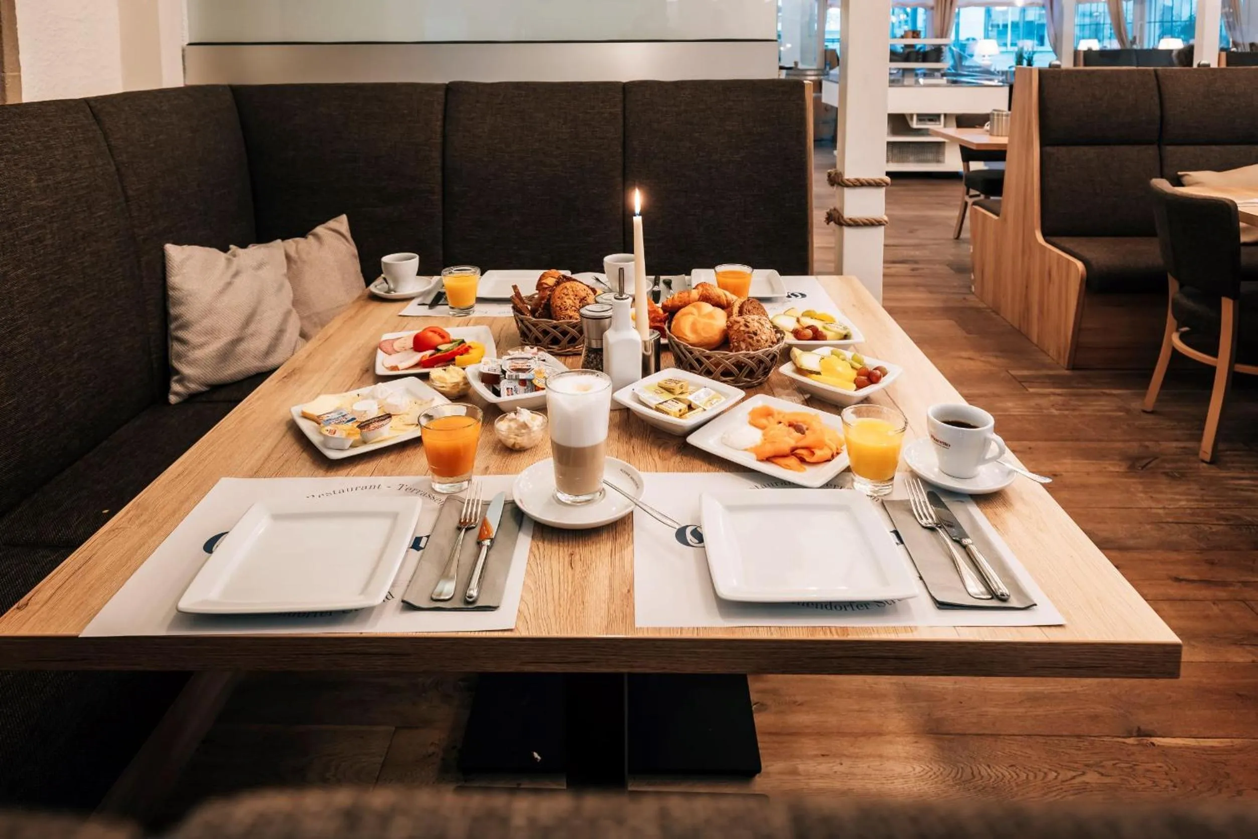 Breakfast in Hotel Gorch Fock