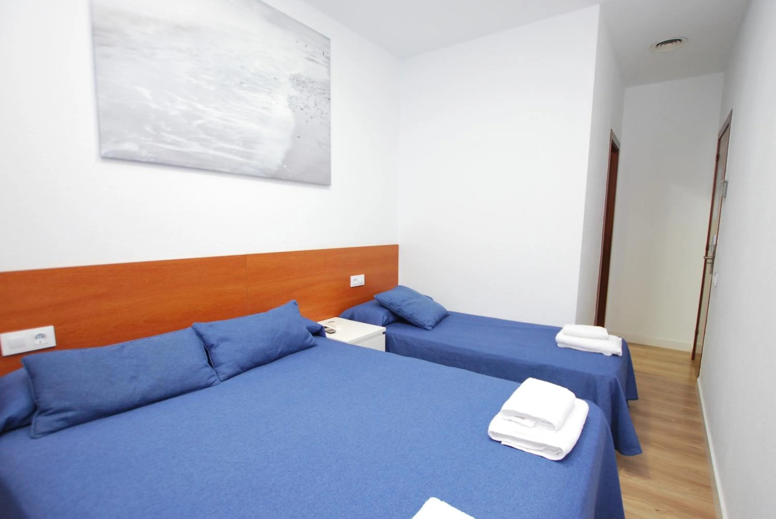 Bed in Hotel Tres Leones