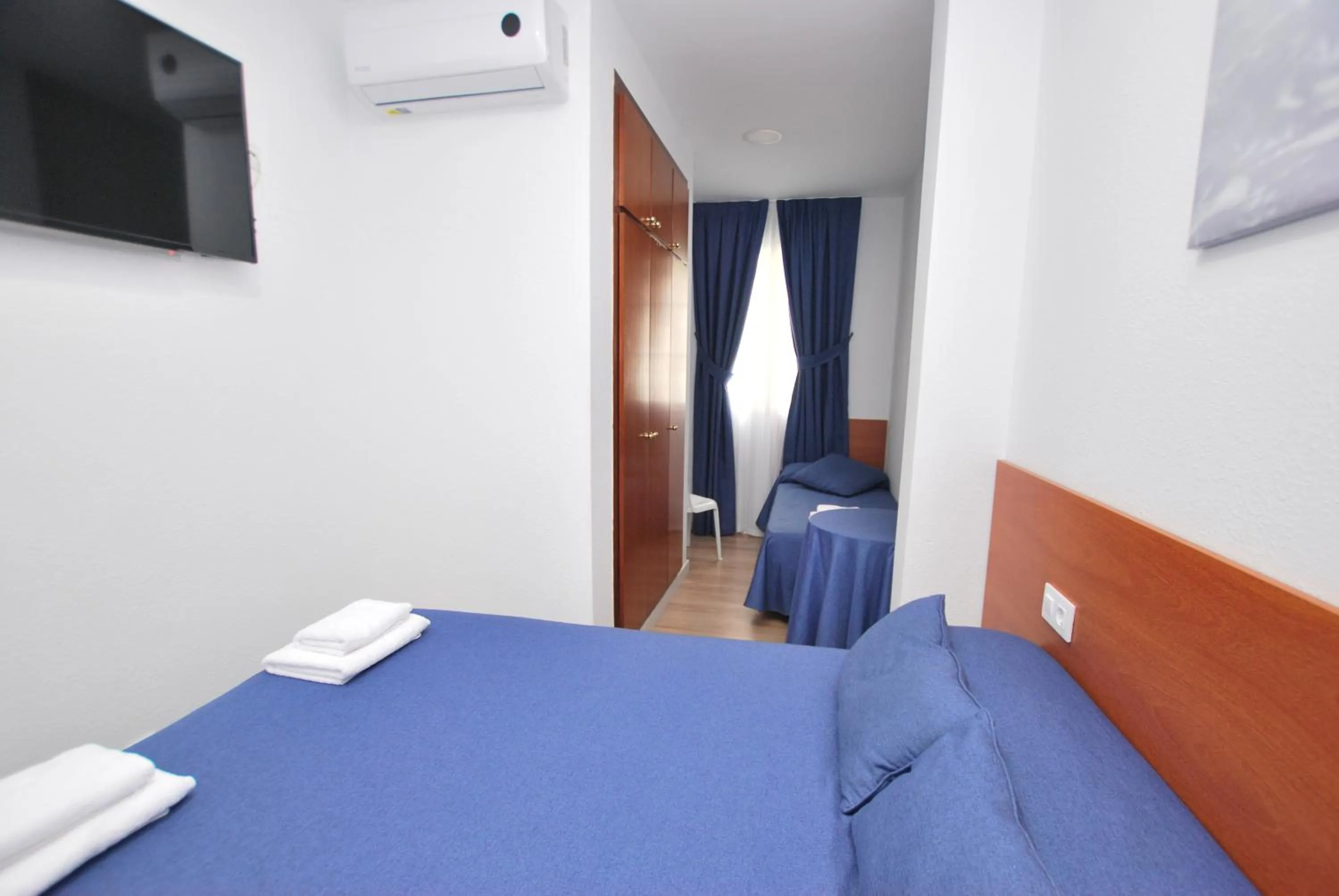 Bed in Hotel Tres Leones