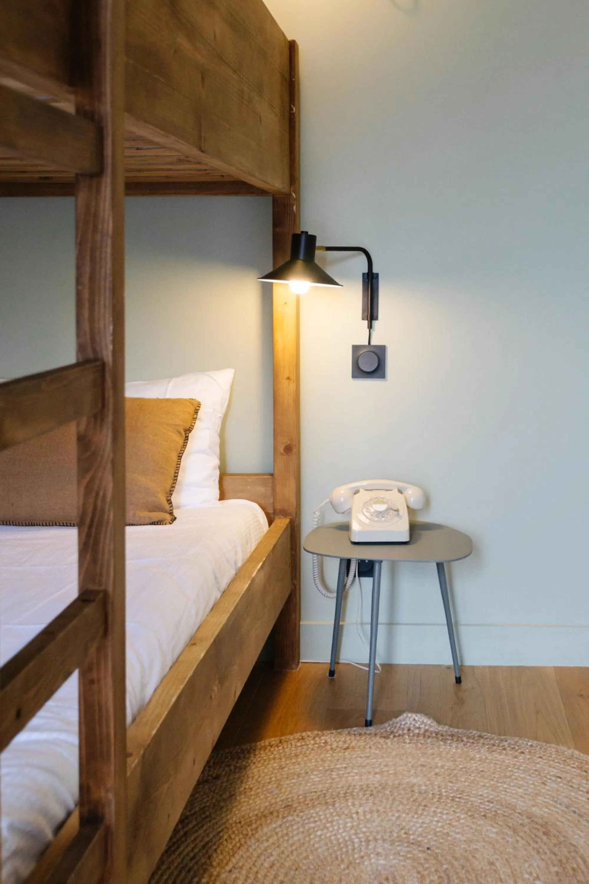 Bedroom, Bed in Hôtel Le Mouton Bleu