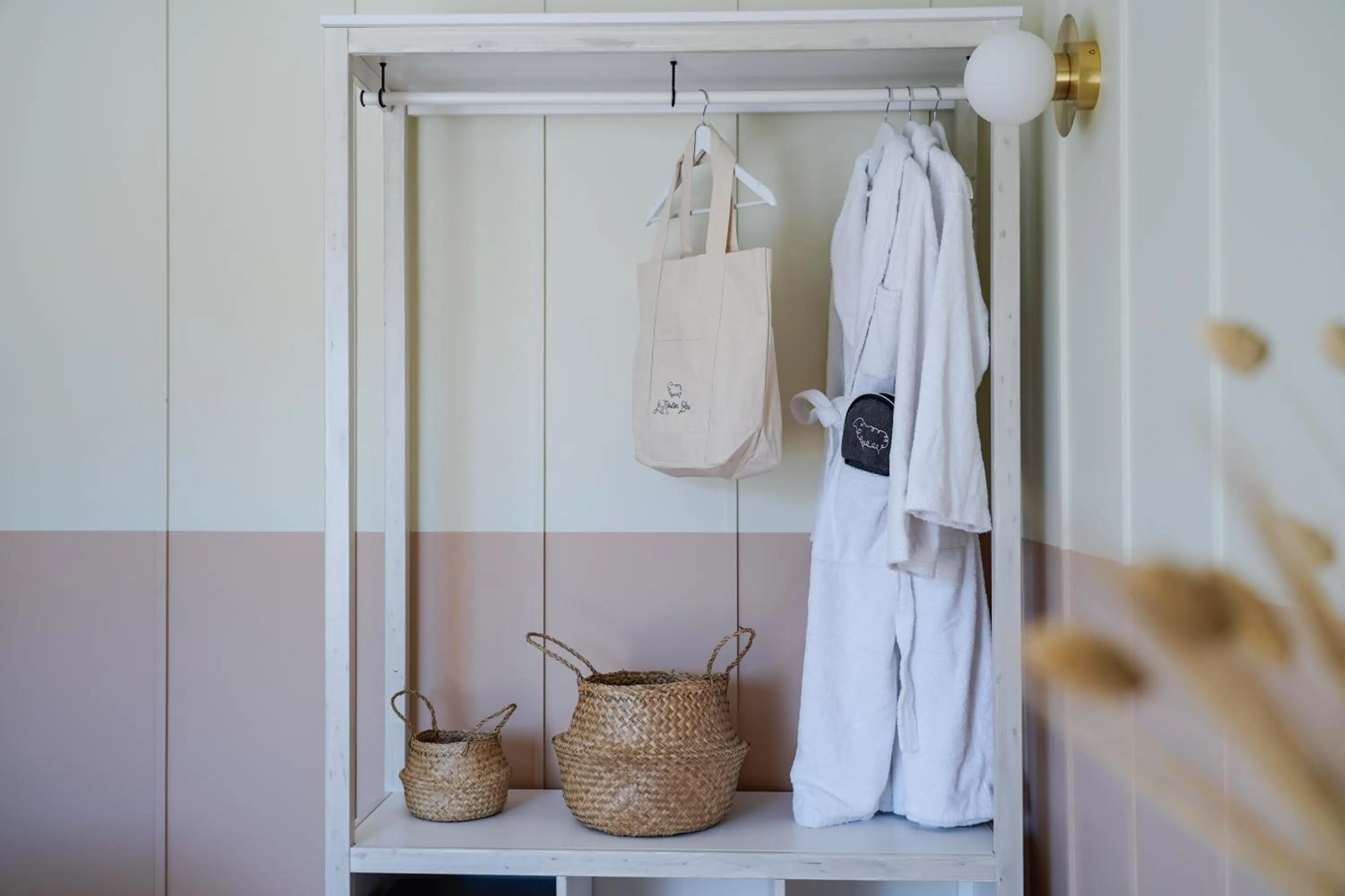 Decorative detail in Hôtel Le Mouton Bleu