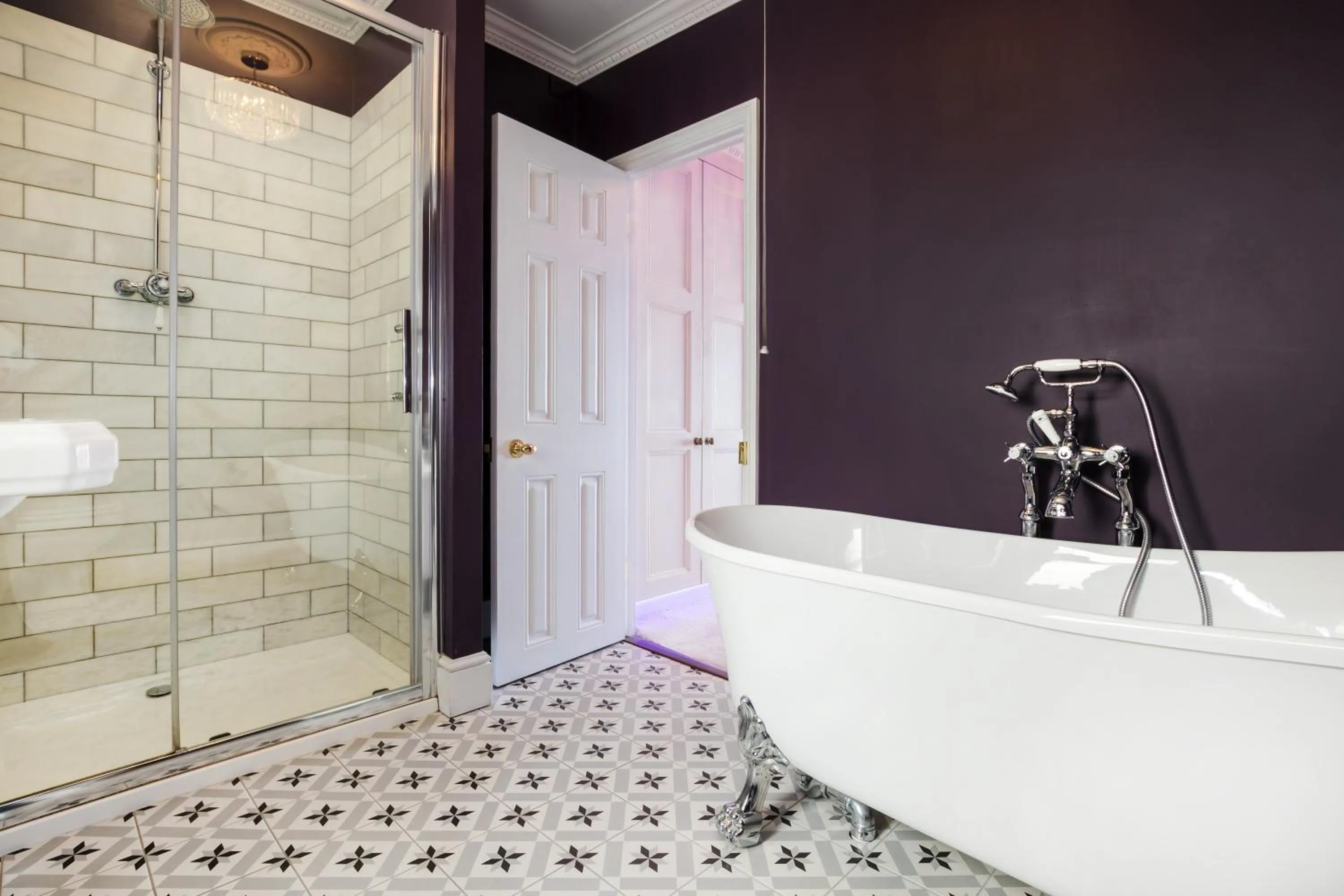 Bathroom in Eastcliff House