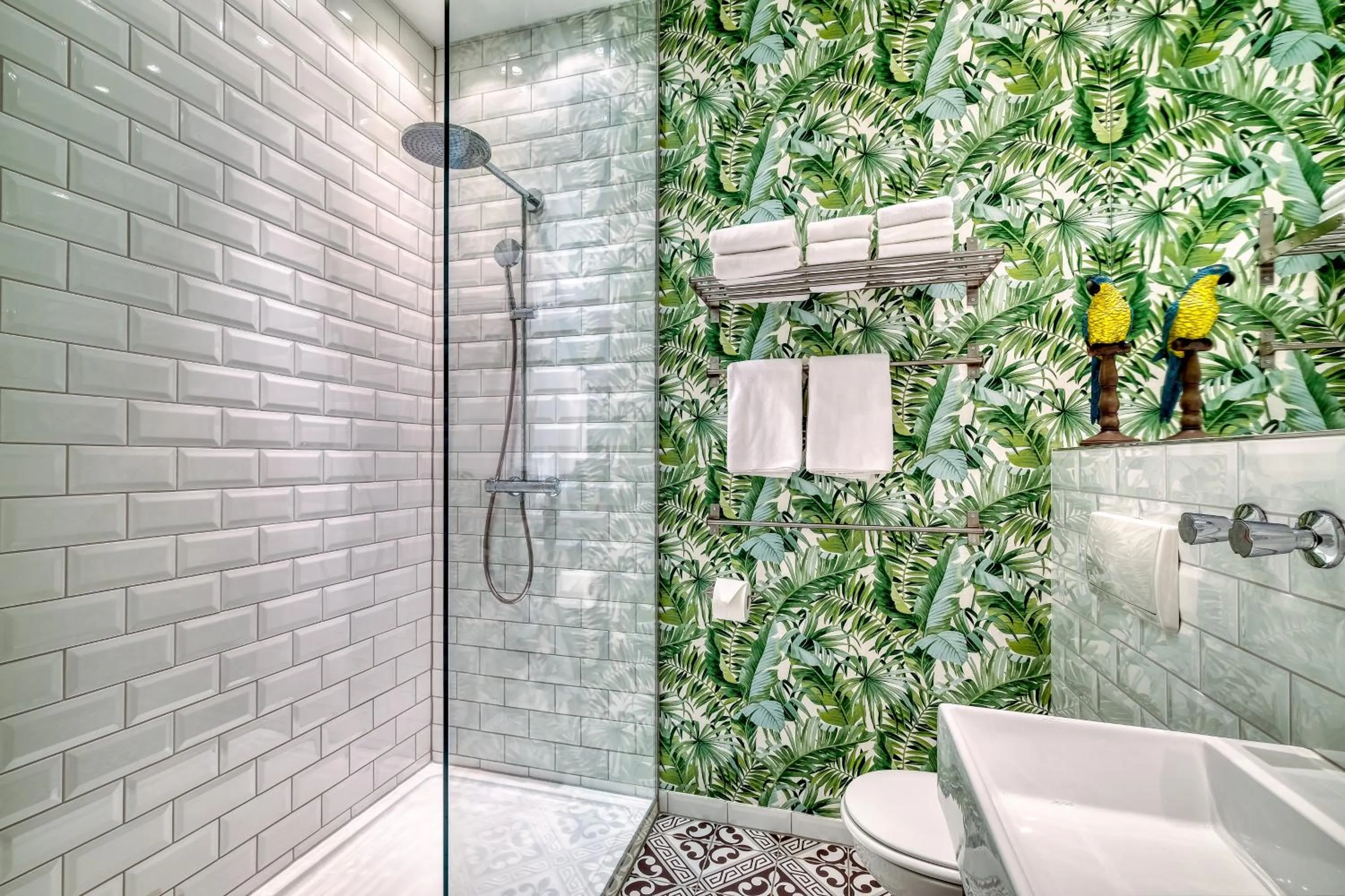 Bathroom in ackselhaus & blue Home