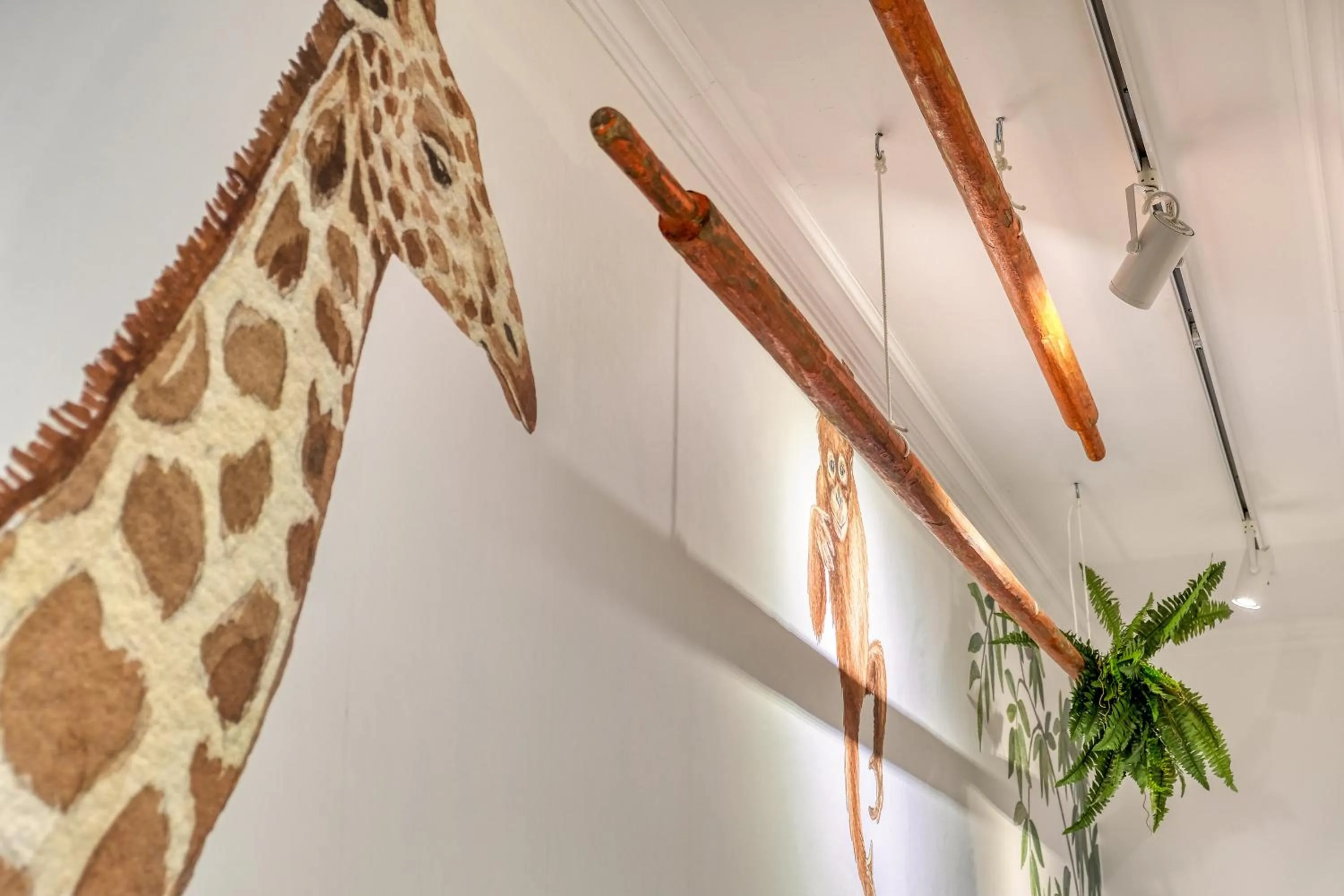 Decorative detail in ackselhaus & blue Home