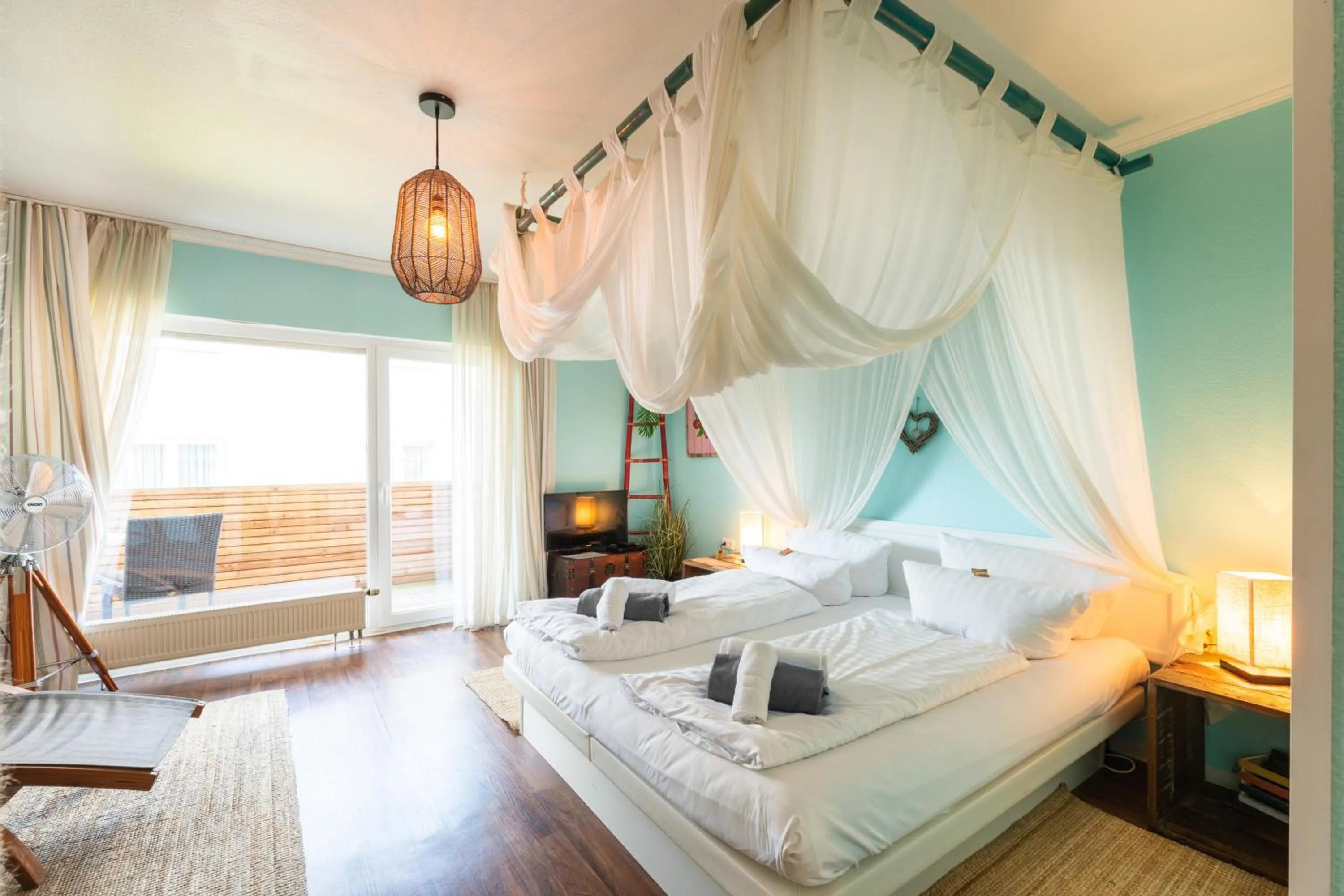 Bed in Hotel Ziegelruh