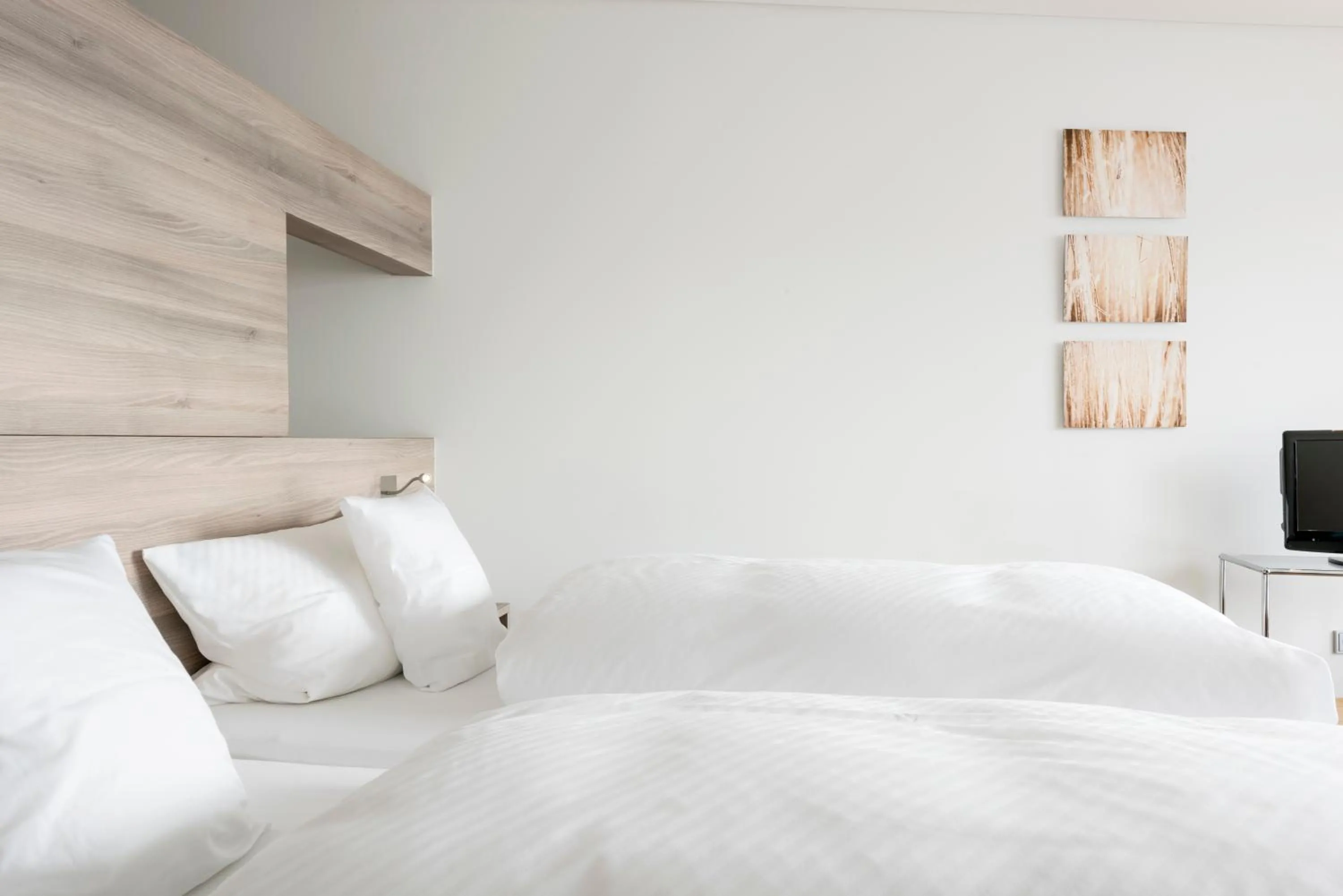 Bed in Landhotel Weißes Roß