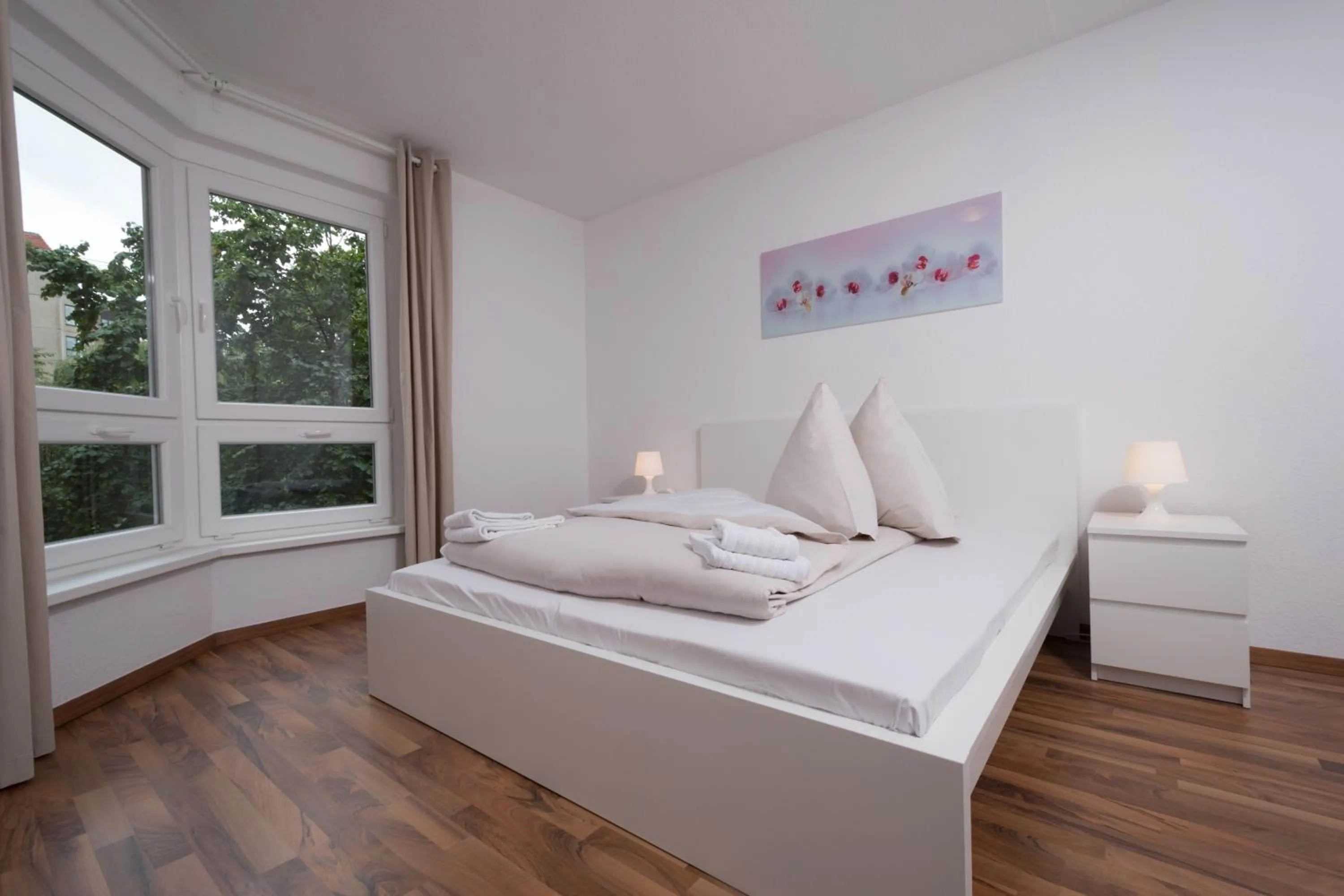 Bedroom, Bed in Apartments am Brandenburger Tor