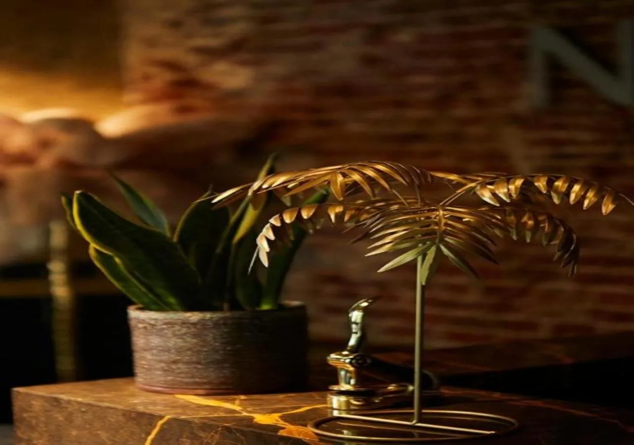 Decorative detail in Nonam Boutique Hotel Gent