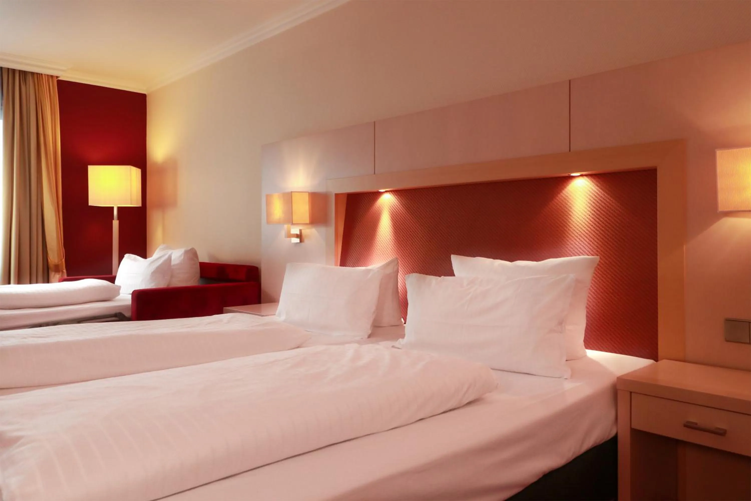 Bed in Hotel Haverkamp