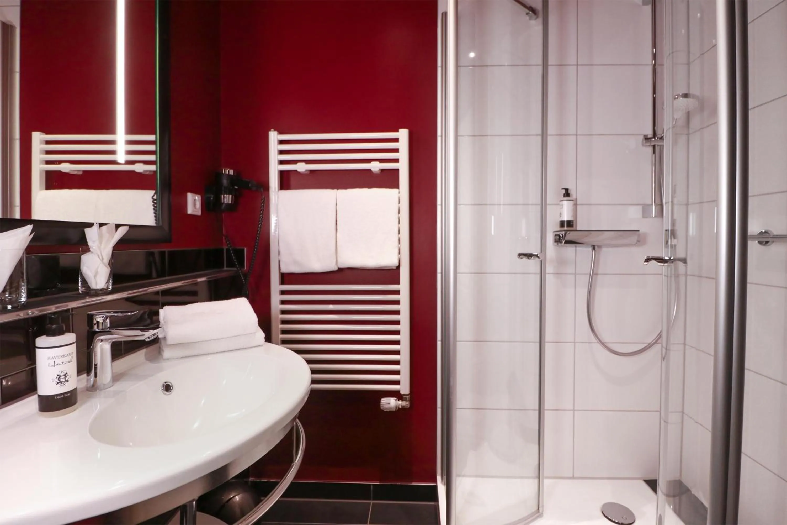 Shower in Hotel Haverkamp