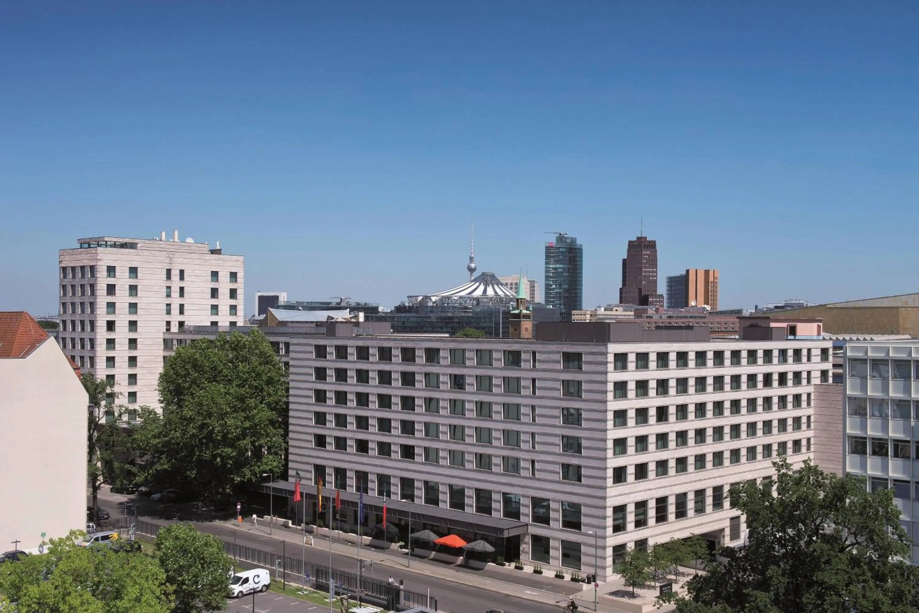 Property building in JW Marriott Hotel Berlin