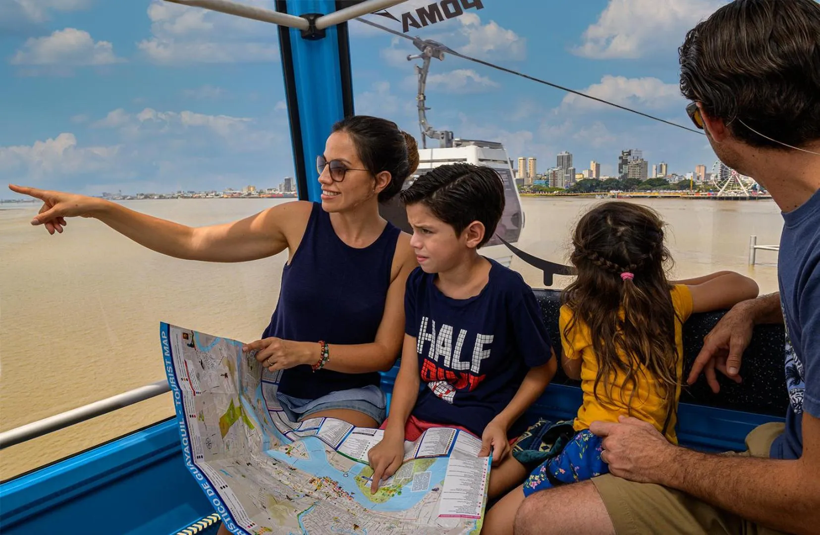Family in DoubleTree by Hilton Guayaquil