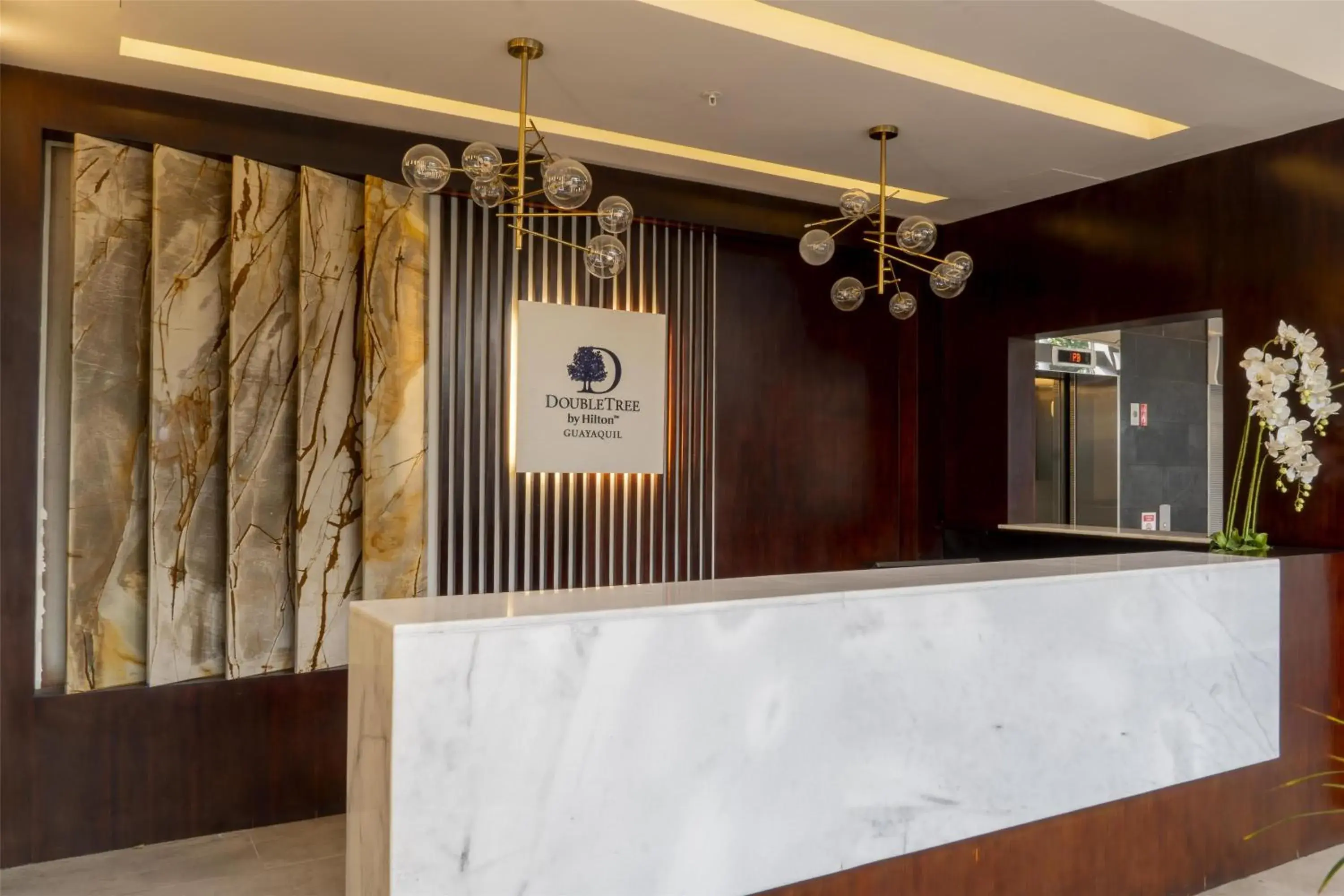 Lobby or reception in DoubleTree by Hilton Guayaquil Lobby or reception in DoubleTree by Hilton Guayaquil