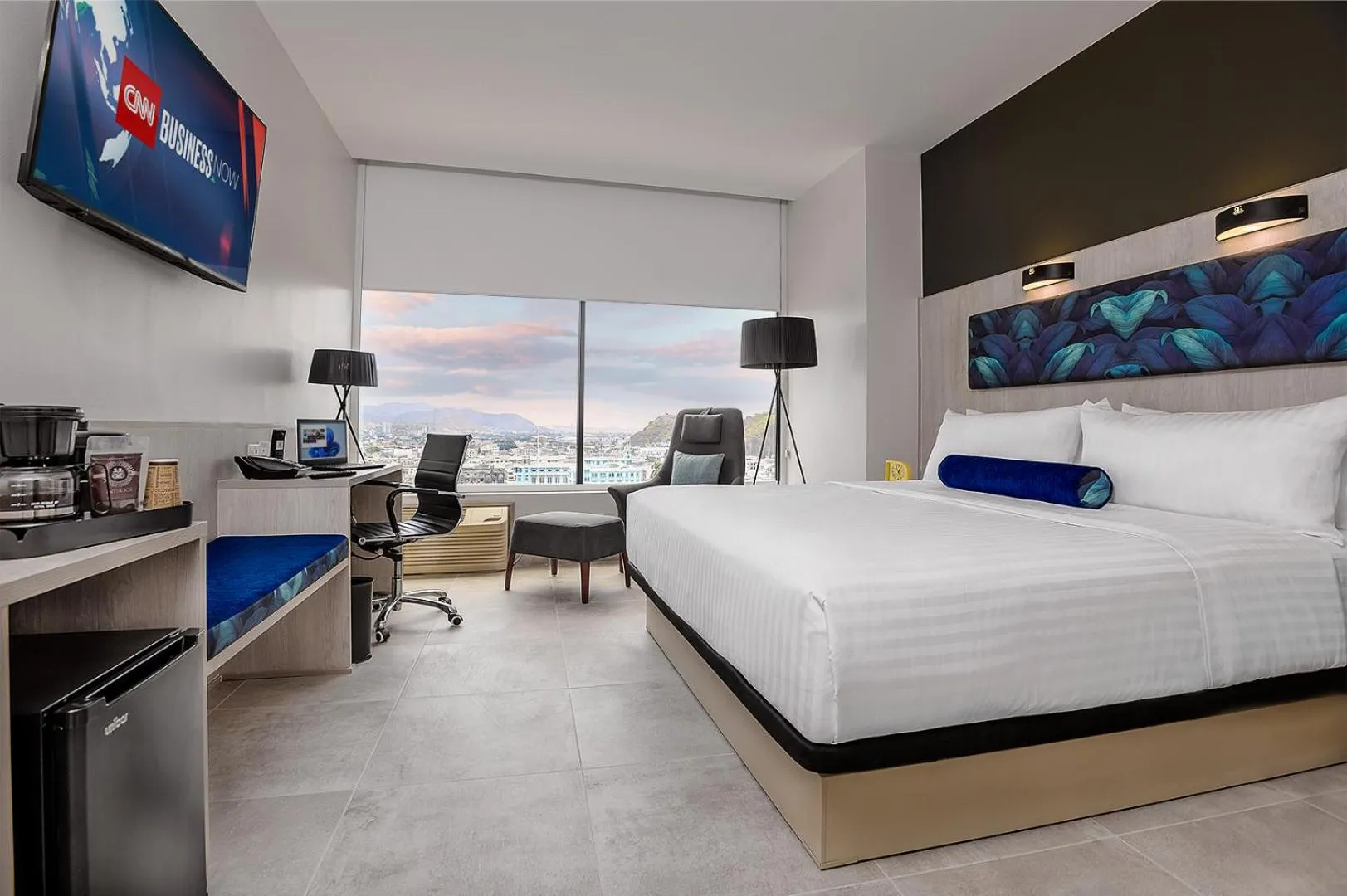 Bed in DoubleTree by Hilton Guayaquil