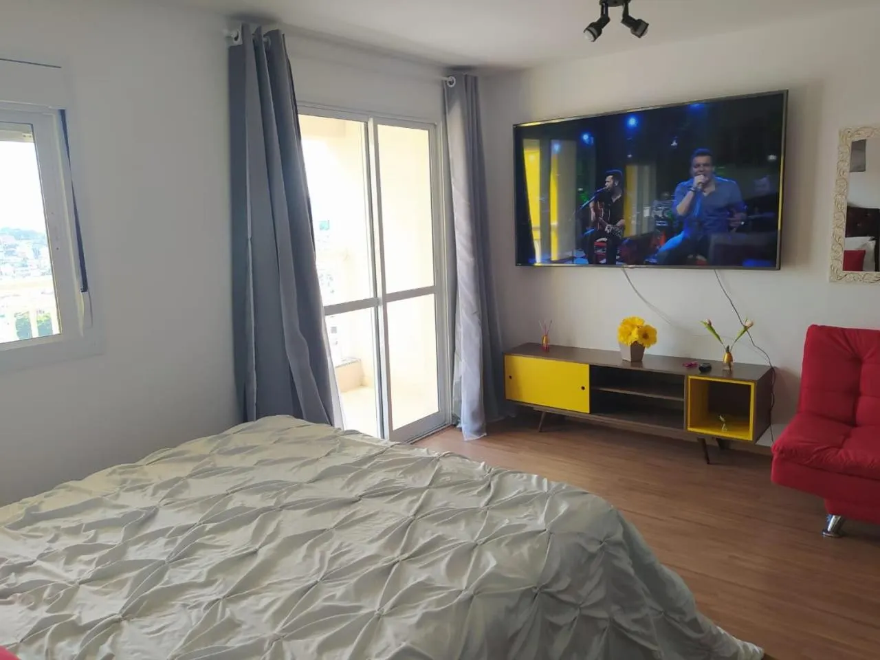 Bed in Terraço Harmony Flats GRU