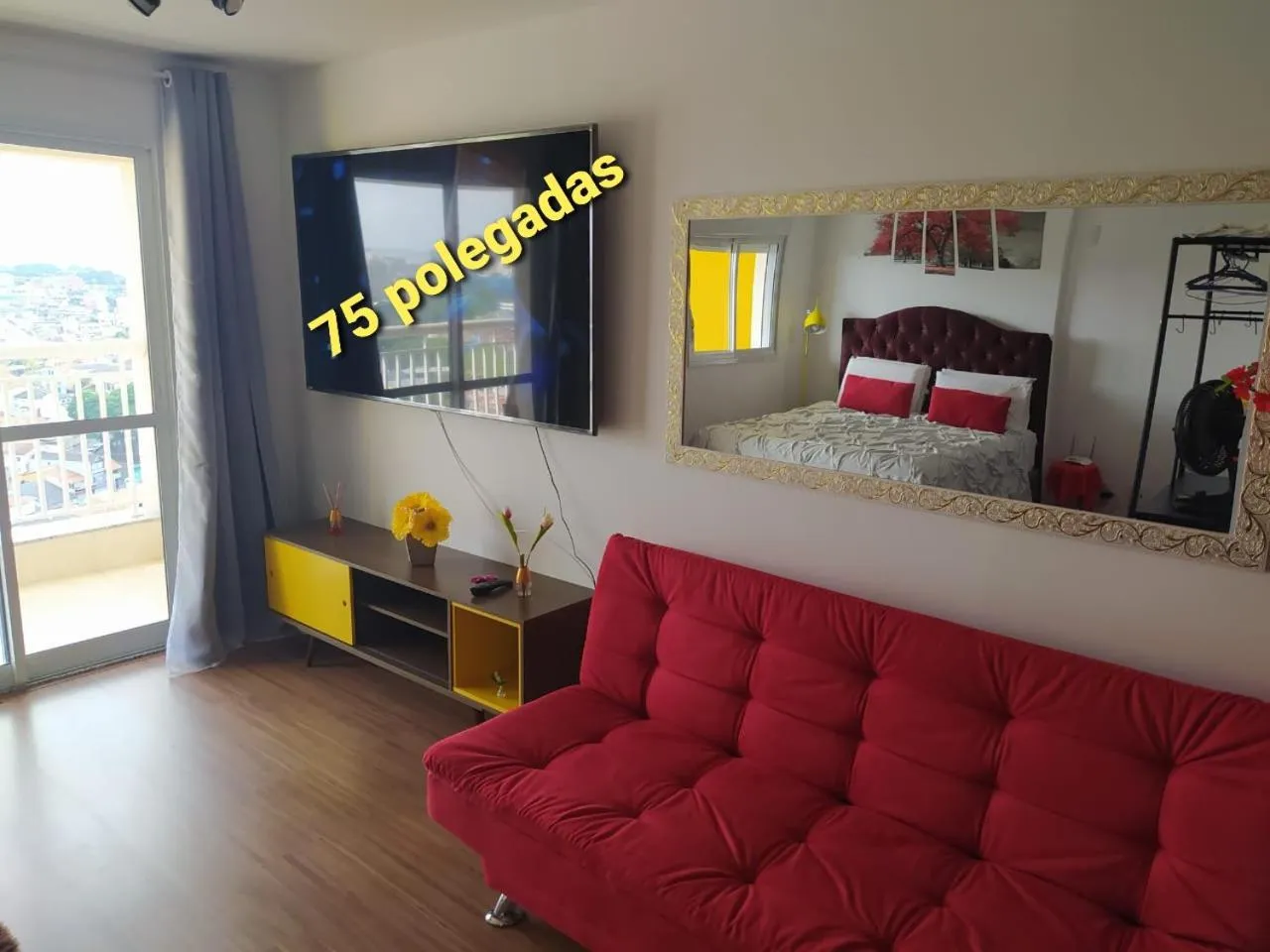 Bed in Terraço Harmony Flats GRU