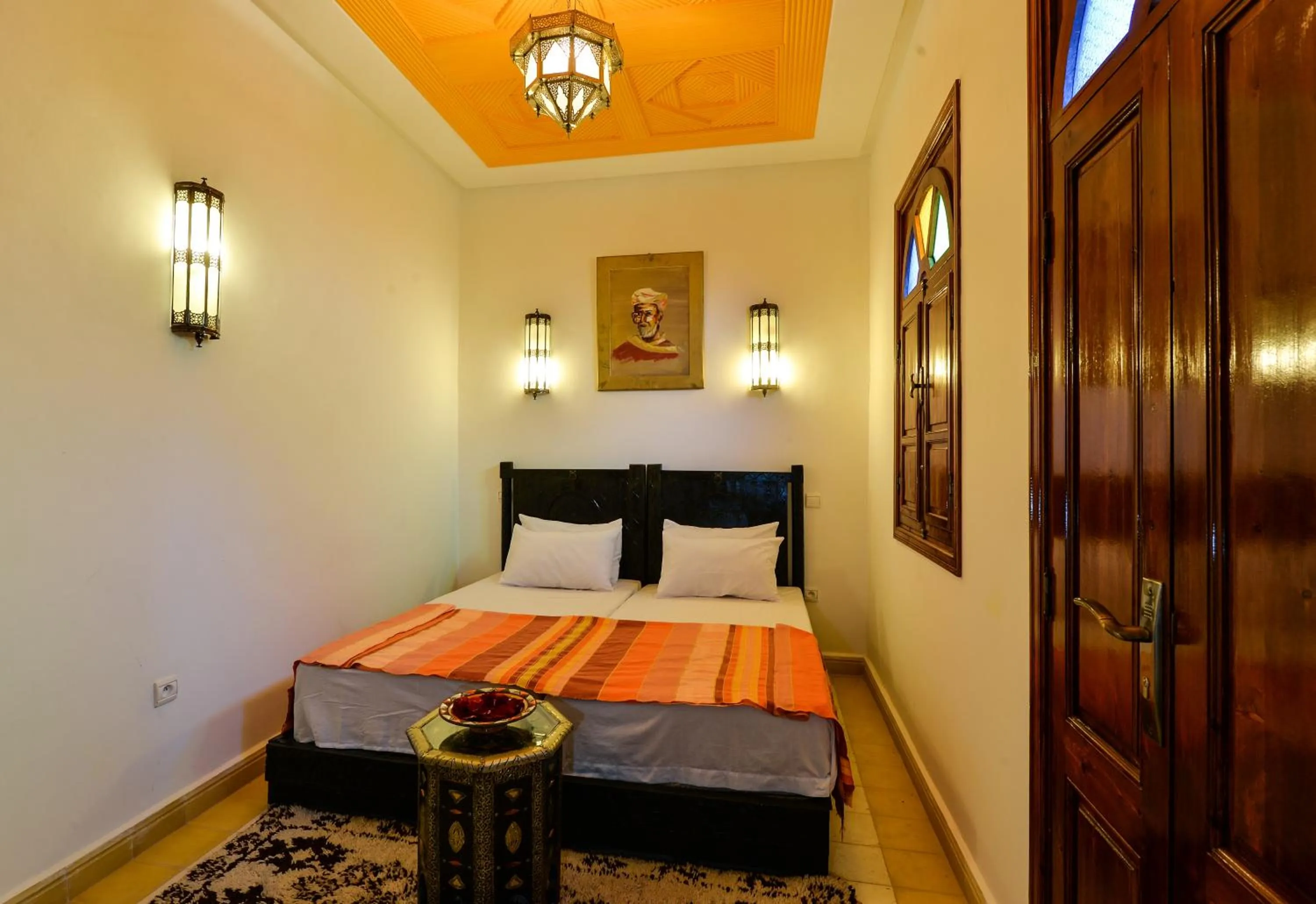Bed in Casa De Marrakech Riad Guest House