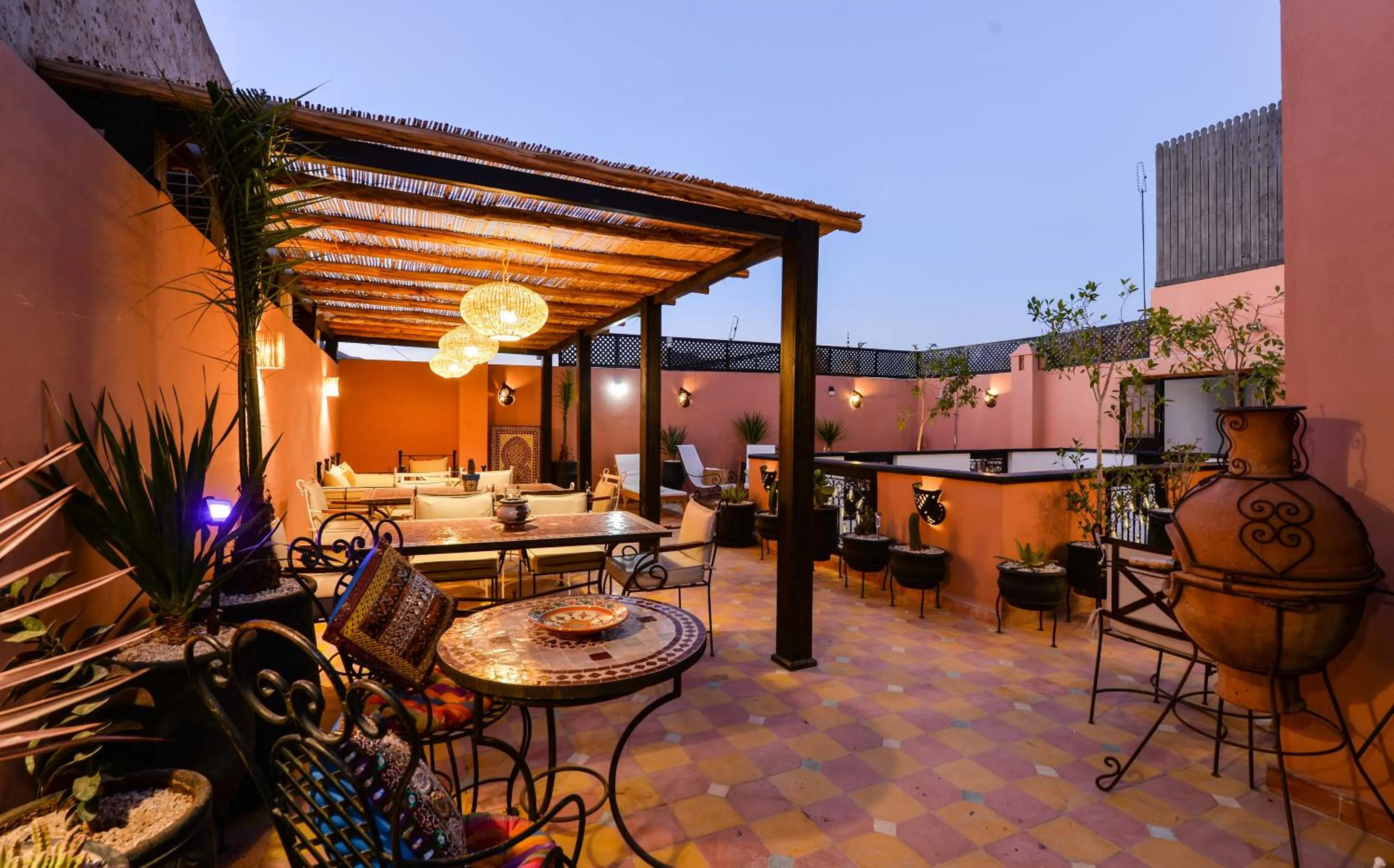 Patio in Casa De Marrakech Riad Guest House