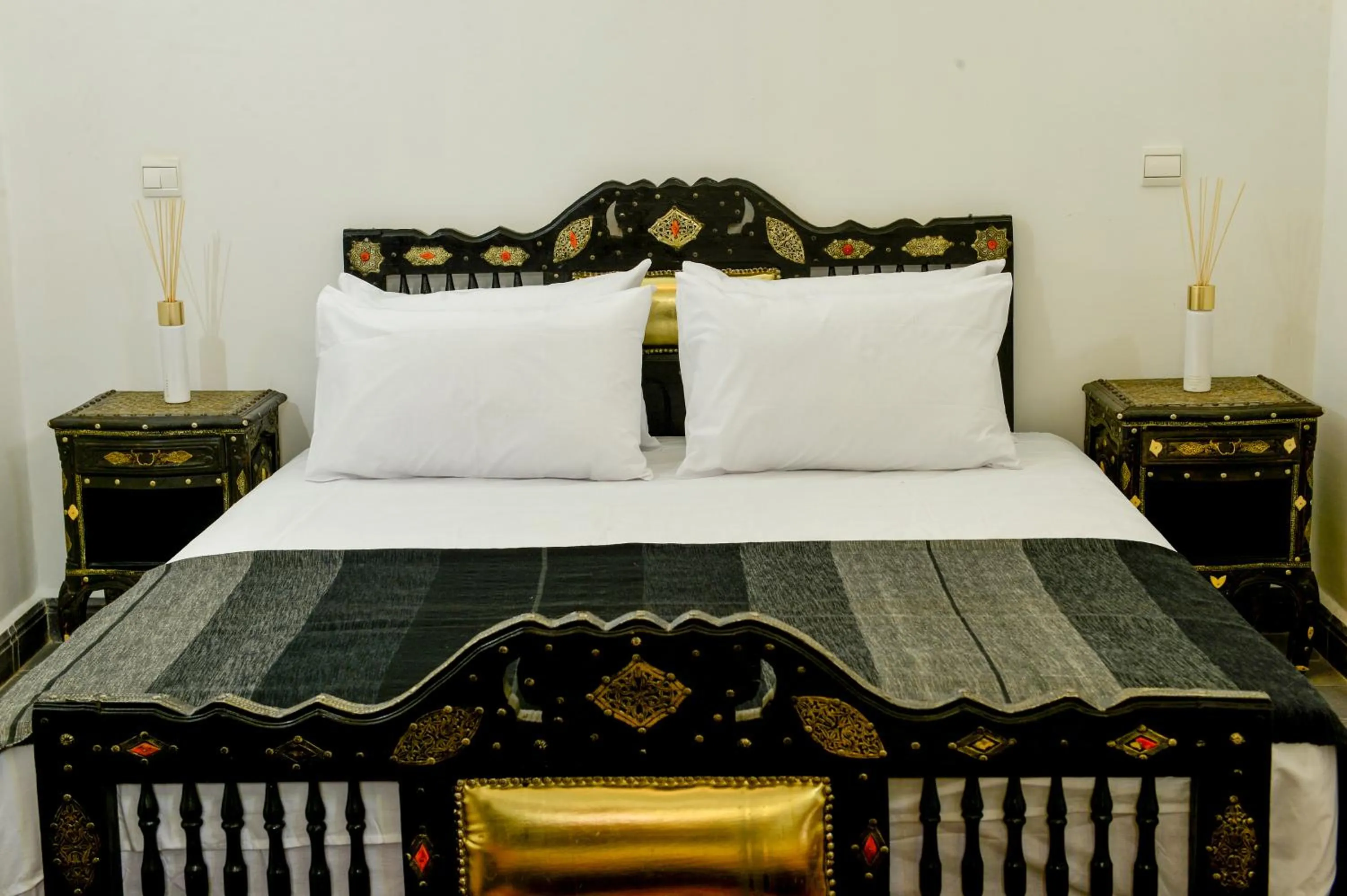 Bed in Casa De Marrakech Riad Guest House