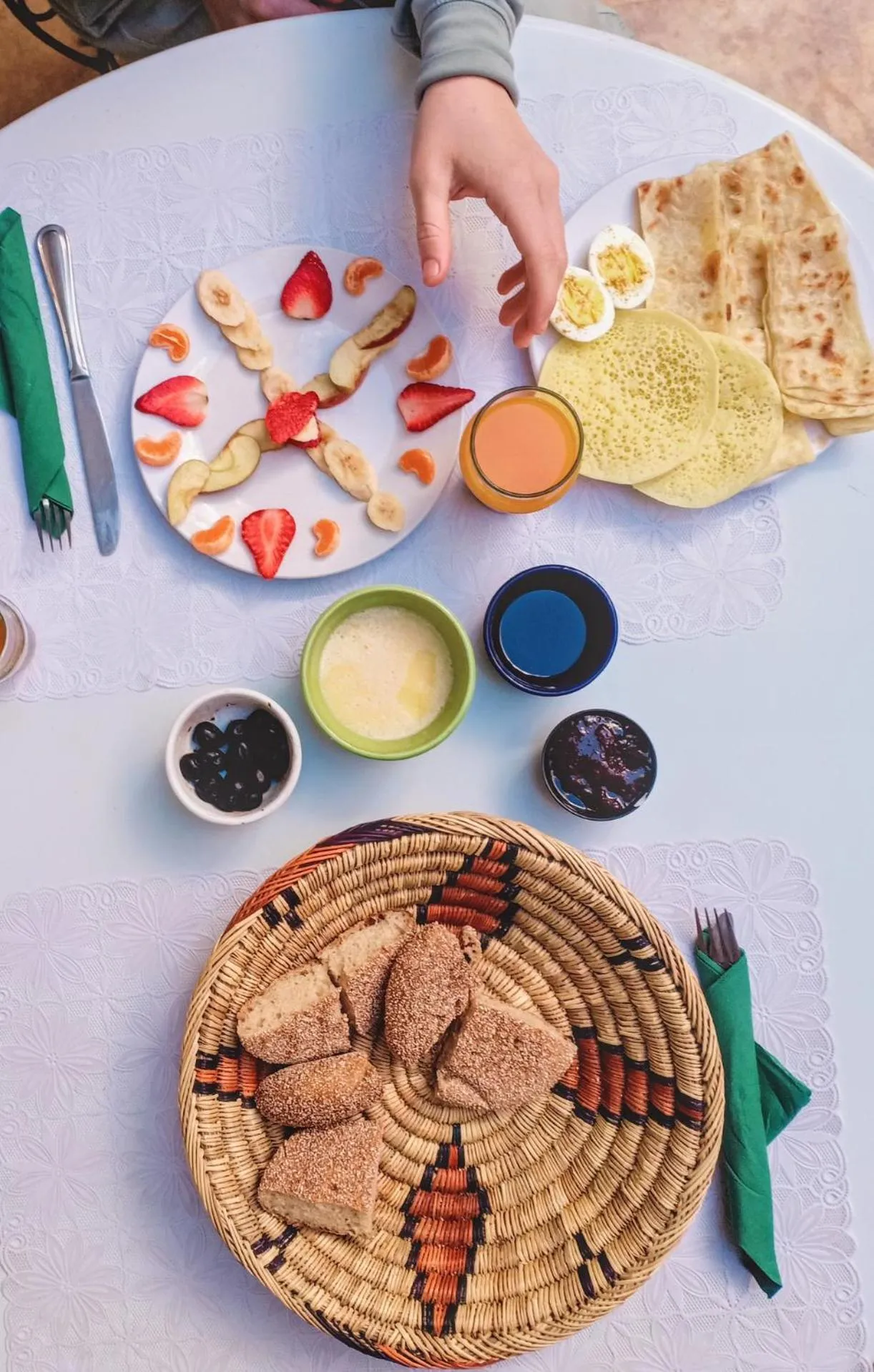 Restaurant/places to eat in Casa De Marrakech Riad Guest House