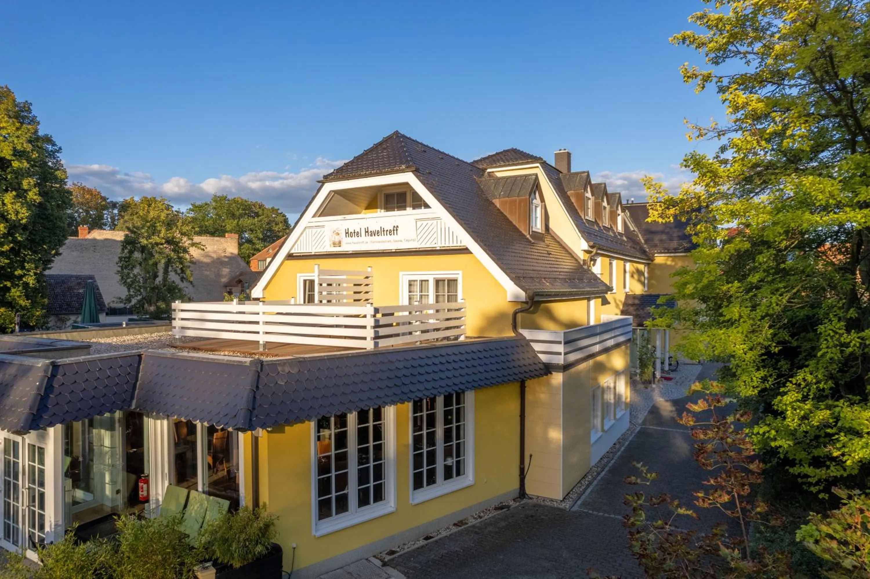 Property building in Apart Hotel Haveltreff