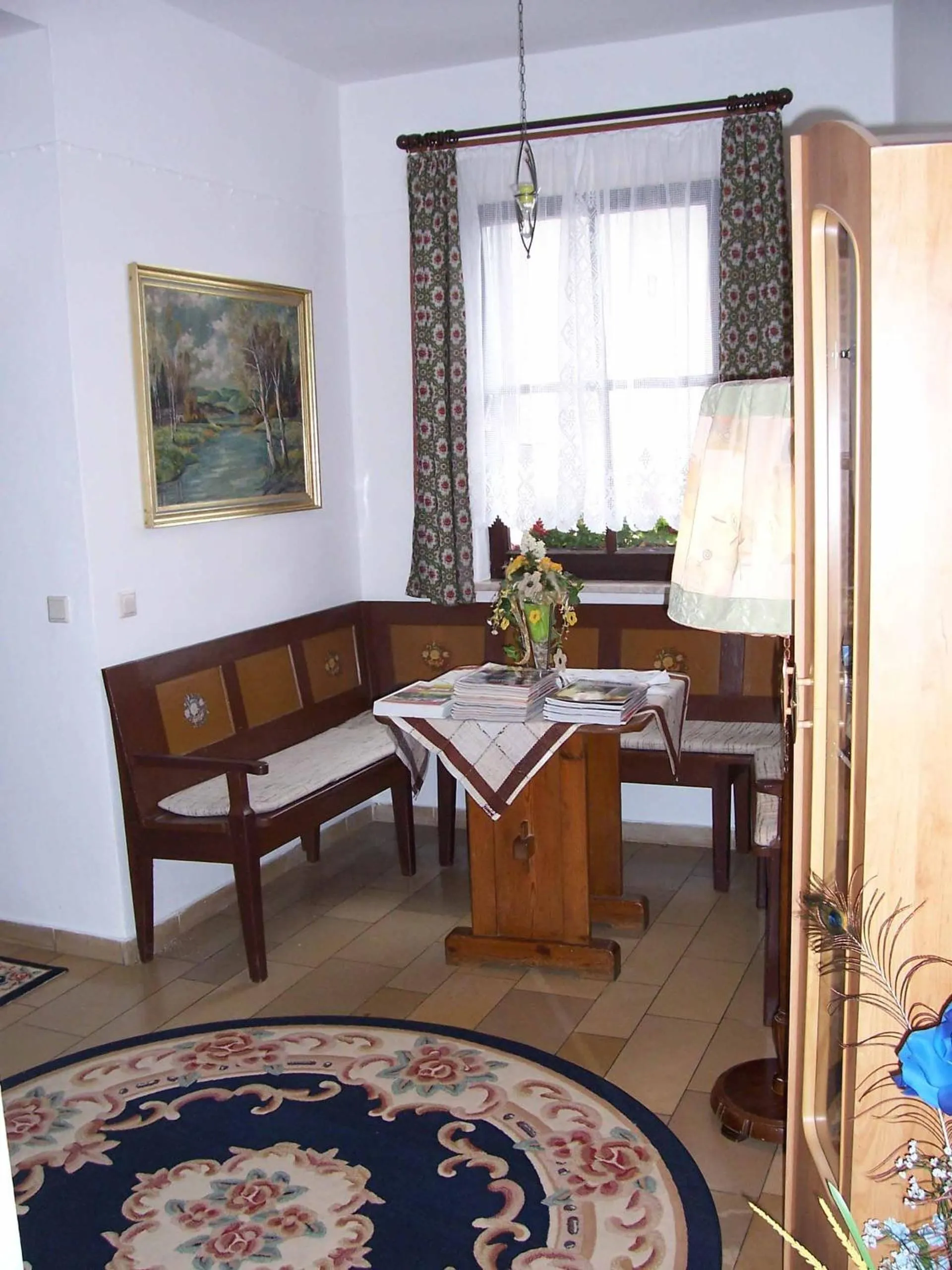 Decorative detail in Hotel Krone