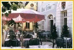 Patio in Hotel Krone