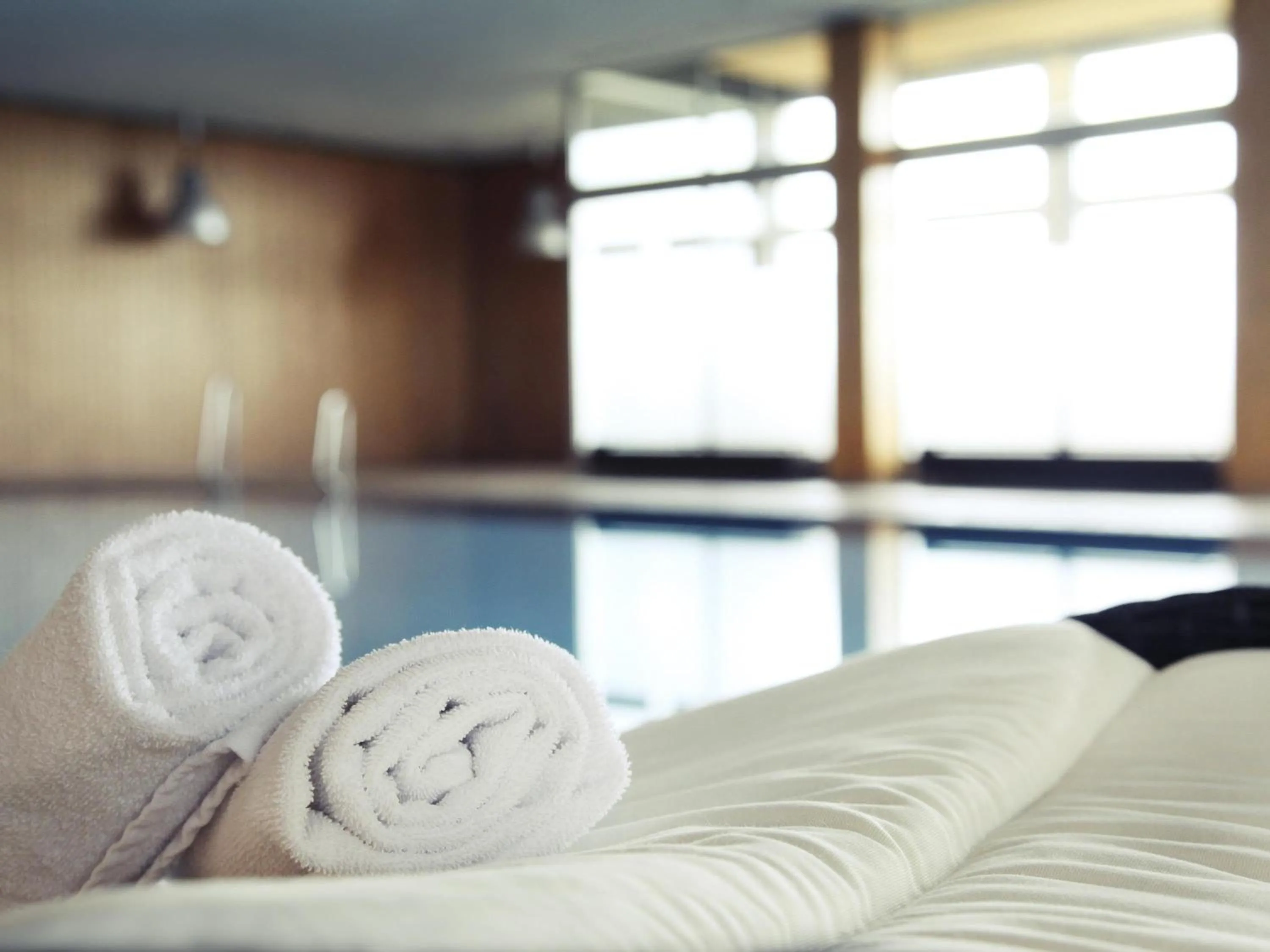 Pool view in Mercure Hotel Lüdenscheid