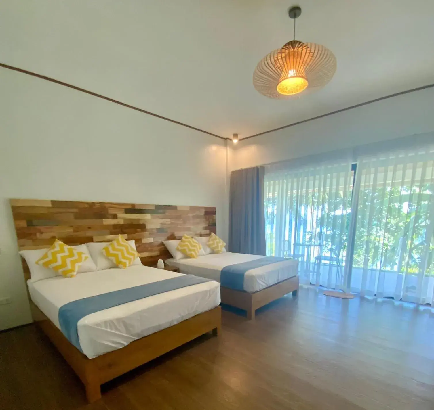 Double Room with Balcony and Sea View in Tuburan Cove Beach Resort Double Room with Balcony and Sea View in Tuburan Cove Beach Resort