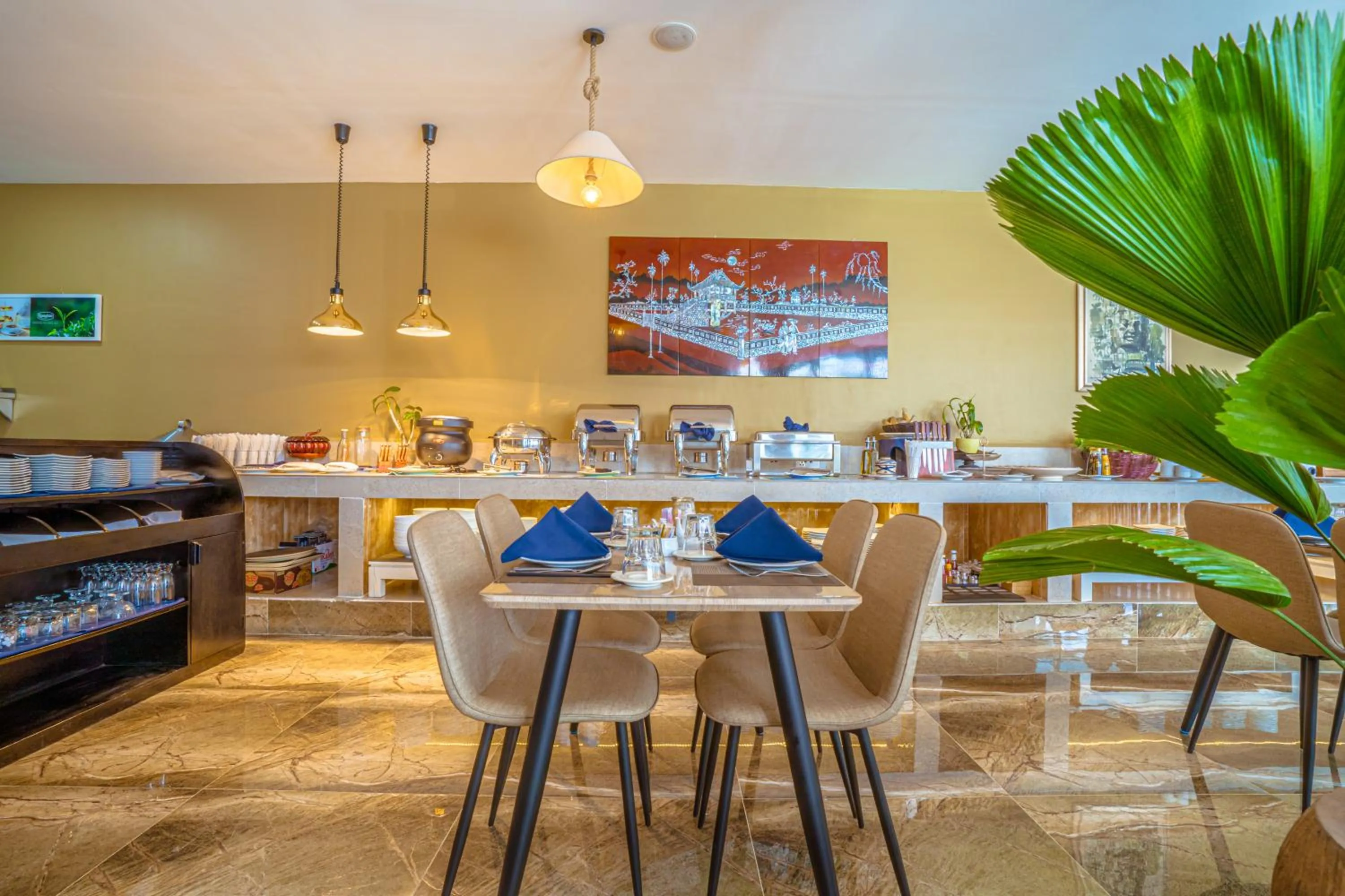 Restaurant/places to eat in CALAO Kep Residence Hotel