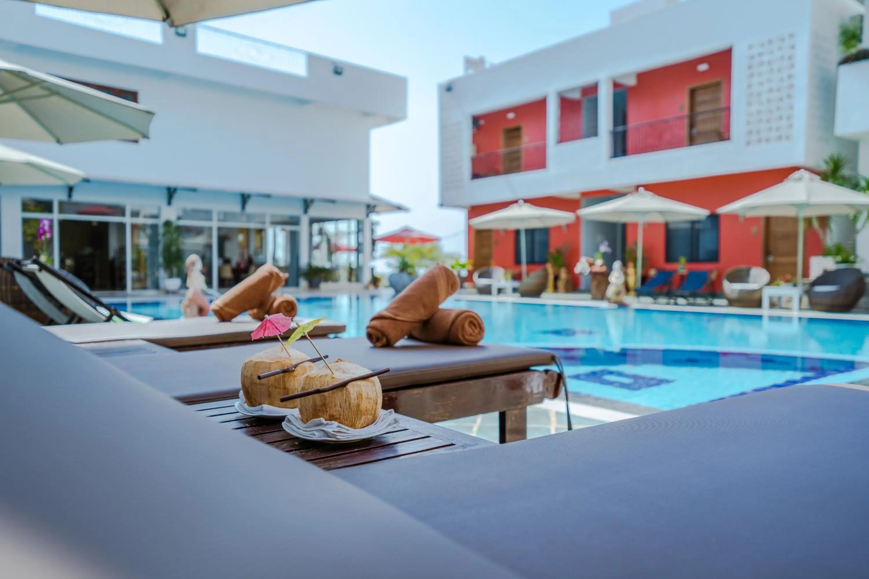 Swimming pool in CALAO Kep Residence Hotel