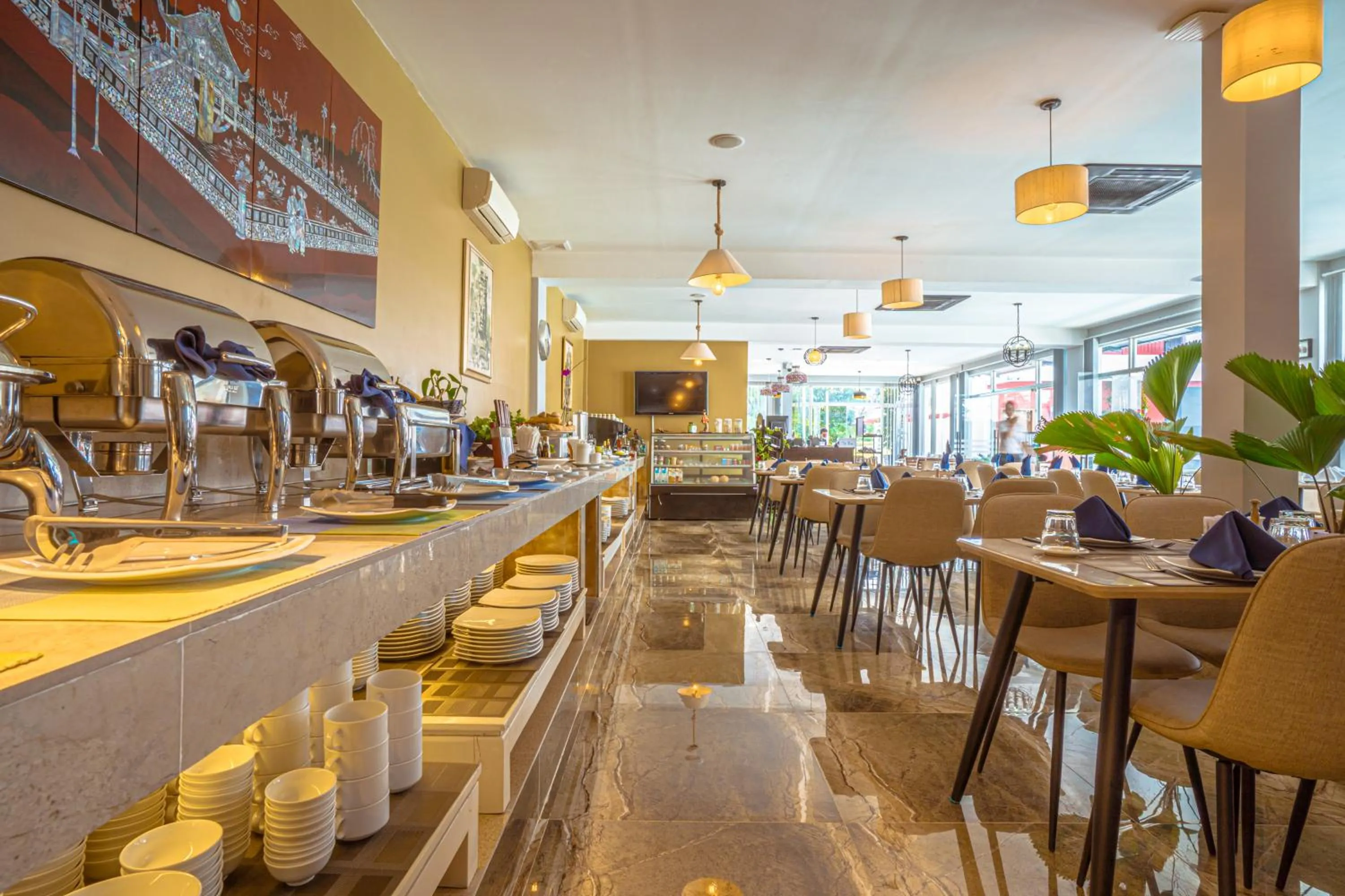 Restaurant/places to eat in CALAO Kep Residence Hotel