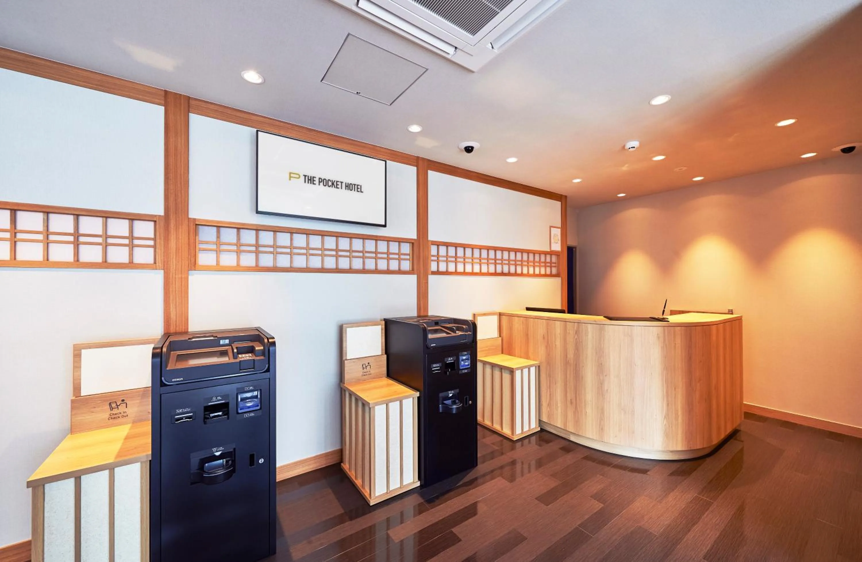 Lobby or reception in THE POCKET HOTEL Kyoto Karasuma Gojo