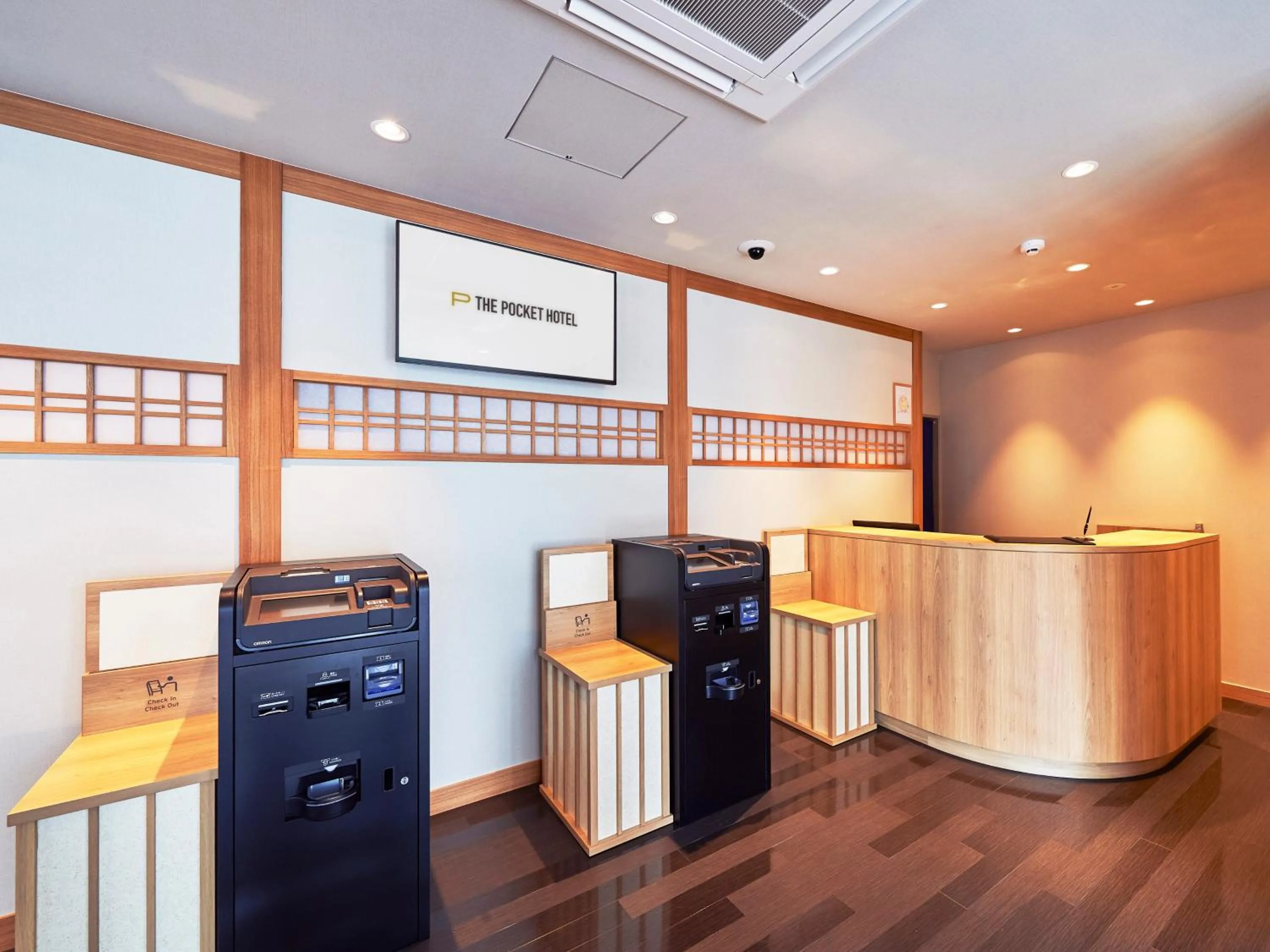 Lobby or reception in THE POCKET HOTEL Kyoto Karasuma Gojo